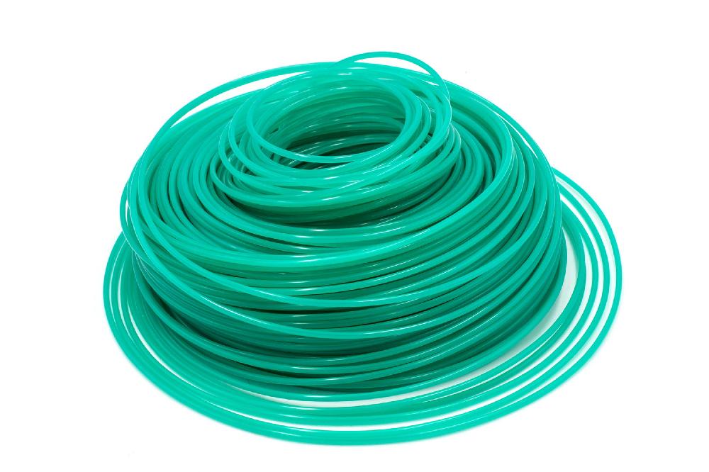 Line suitable for Bosch Makita Lawn Mower, Grass Trimmer - Trimmer Line Green, 2.4 mm x 88 m, Round