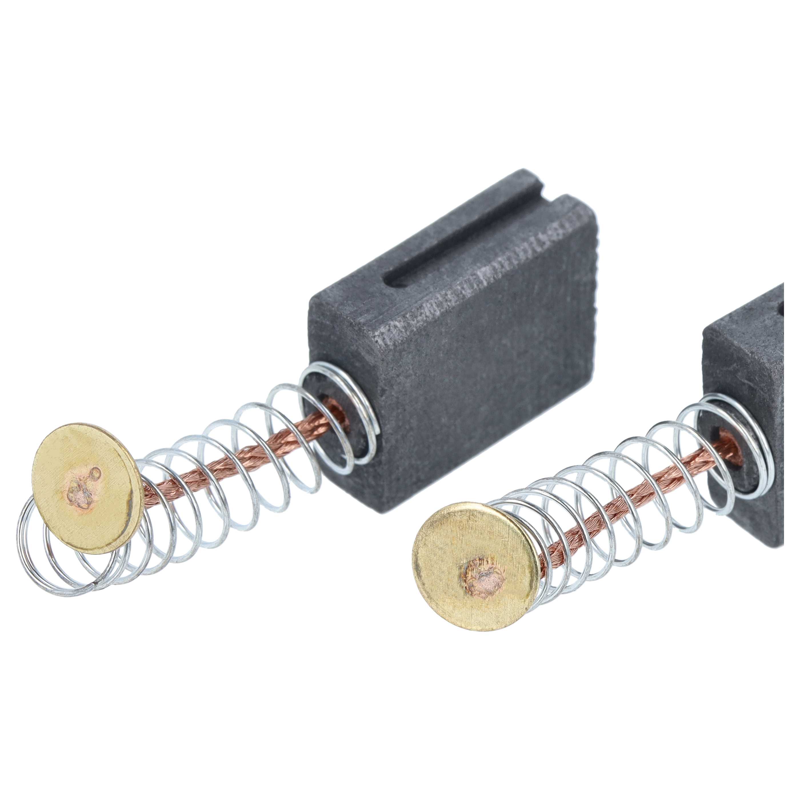2x Kohlebürste passend für Atika RW Elektrowerkzeug - 18,7 × 14,85 × 6,85mm