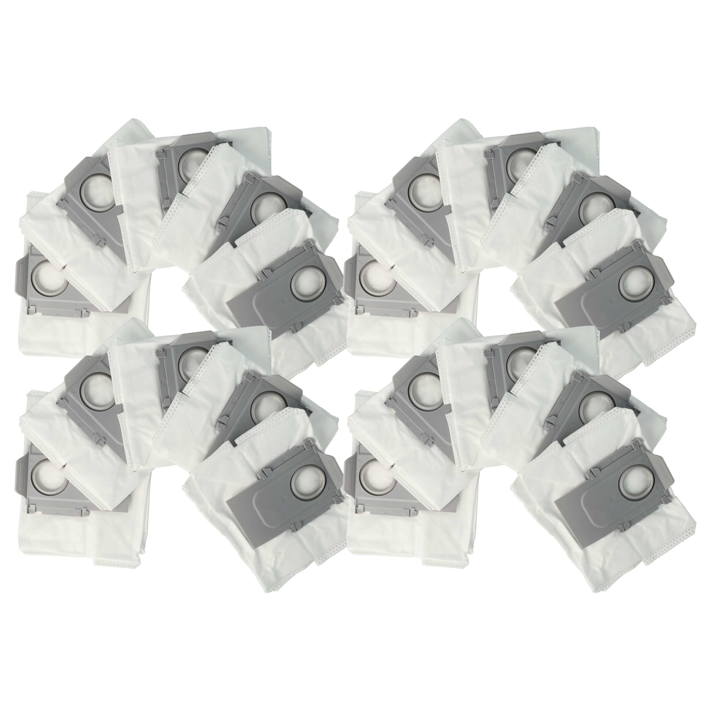 20x Sac d'aspiration pour station de vidage pour aspirateur robot Roborock Q7 - Set de sacs