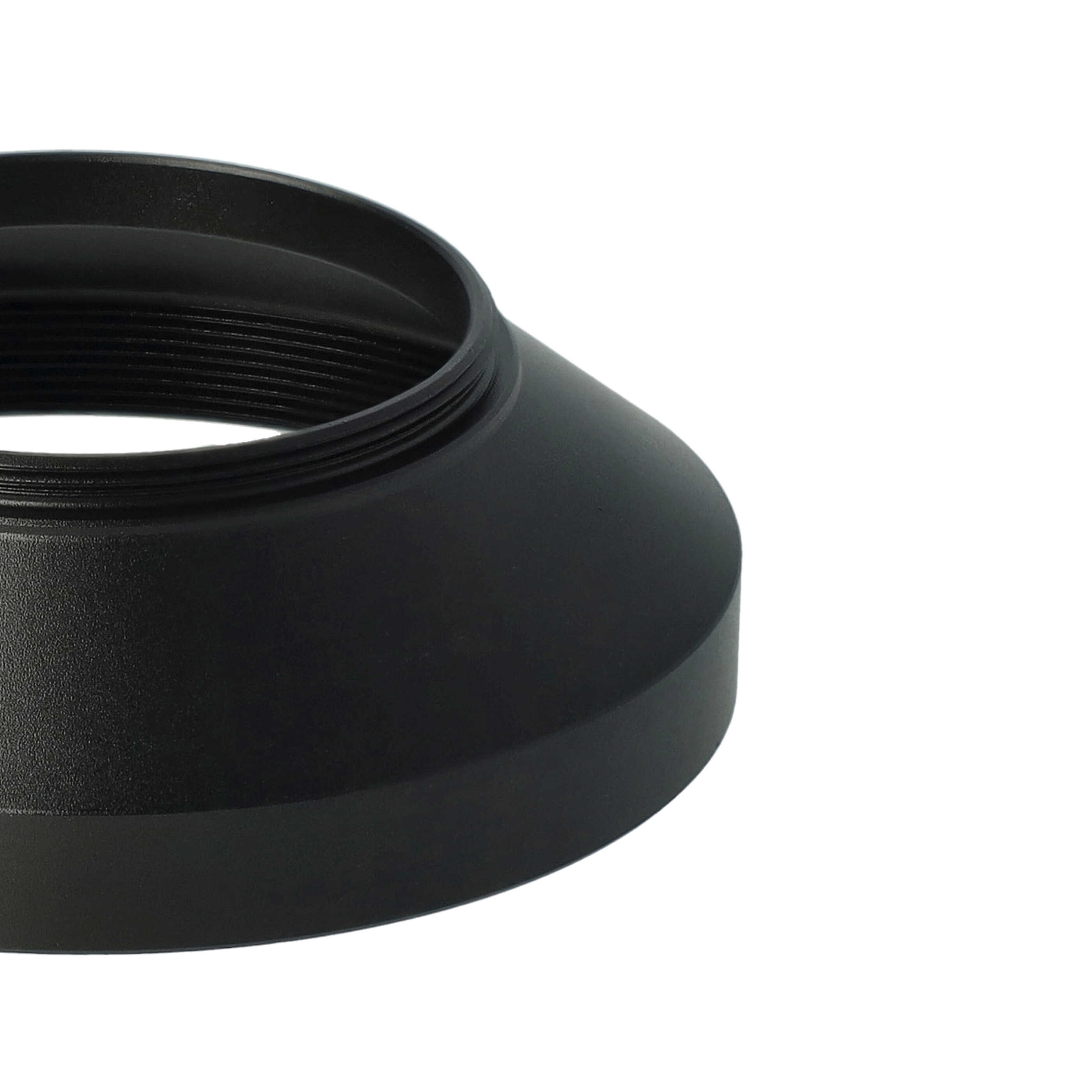 Pare-soleil pour objectif de 40,5mm - Cache Noir, rond
