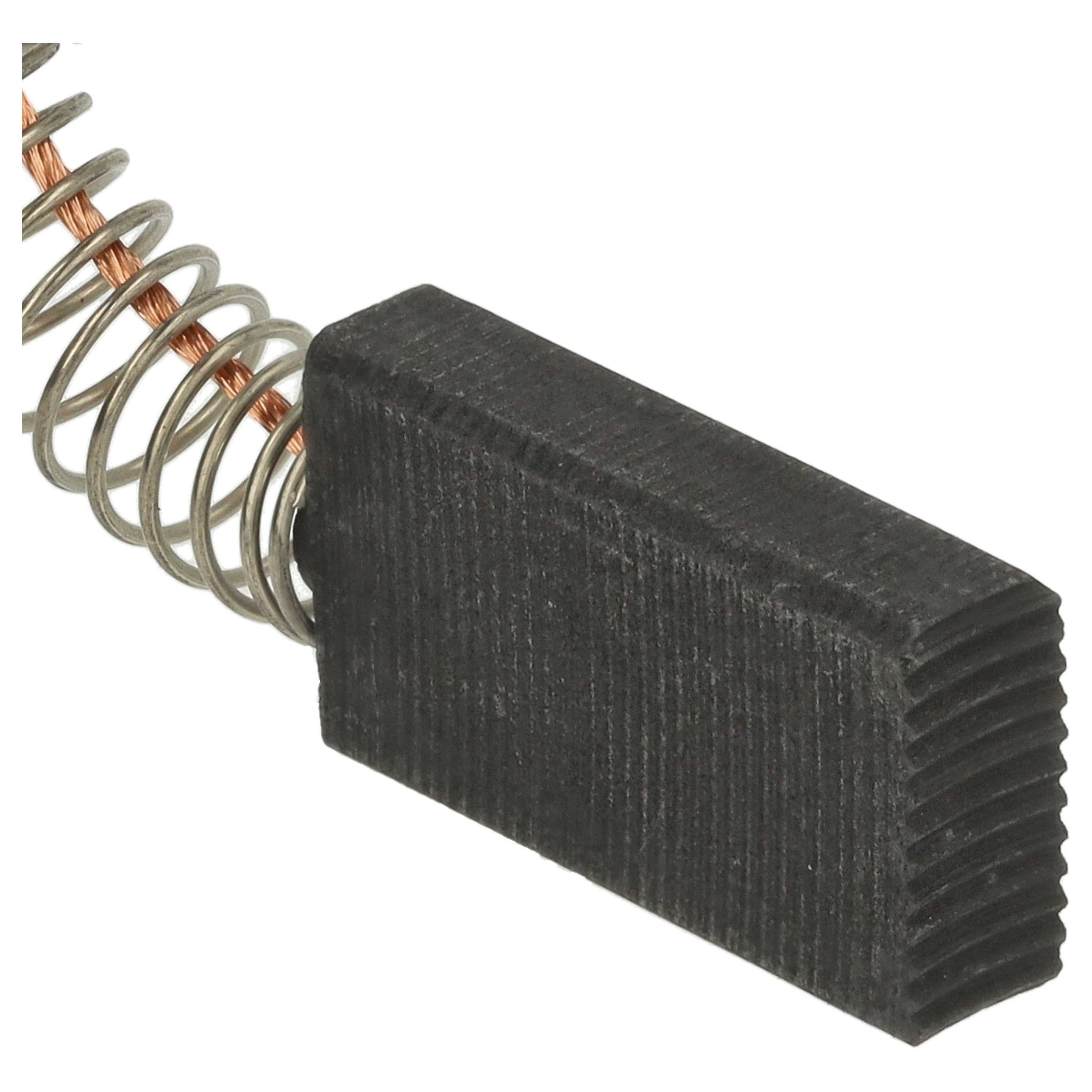 2x Szczotka węglowa zam. Dremel 1305, 1304, 1306, 1306.4, 1306.3, 1307, 1303, 1302 + sprężyna, 26 x 14 x 6 mm