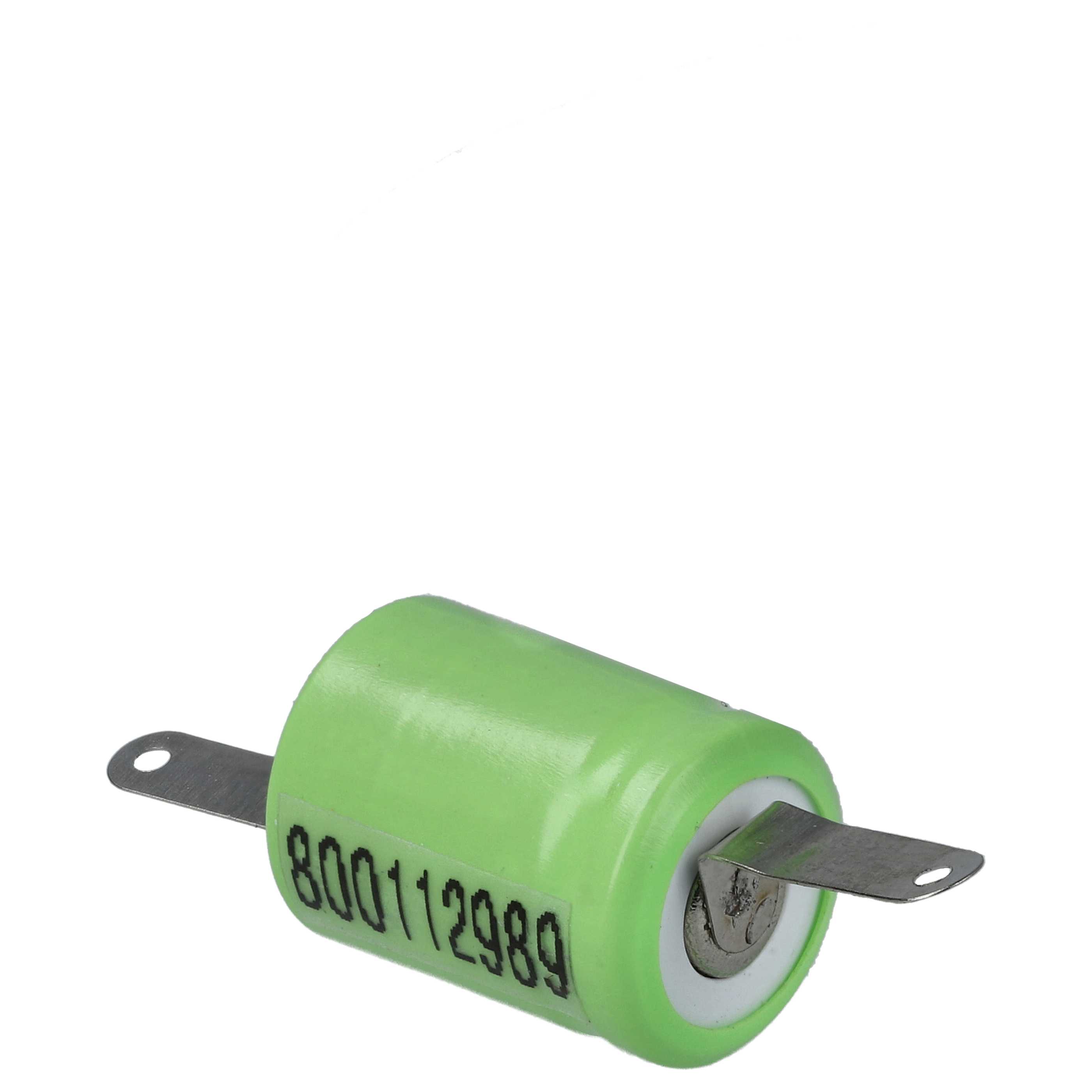 Batterie (10 pcs.) remplace 1/3AAA modèle radio-télécommandé - 170mAh 1,2V NiMH