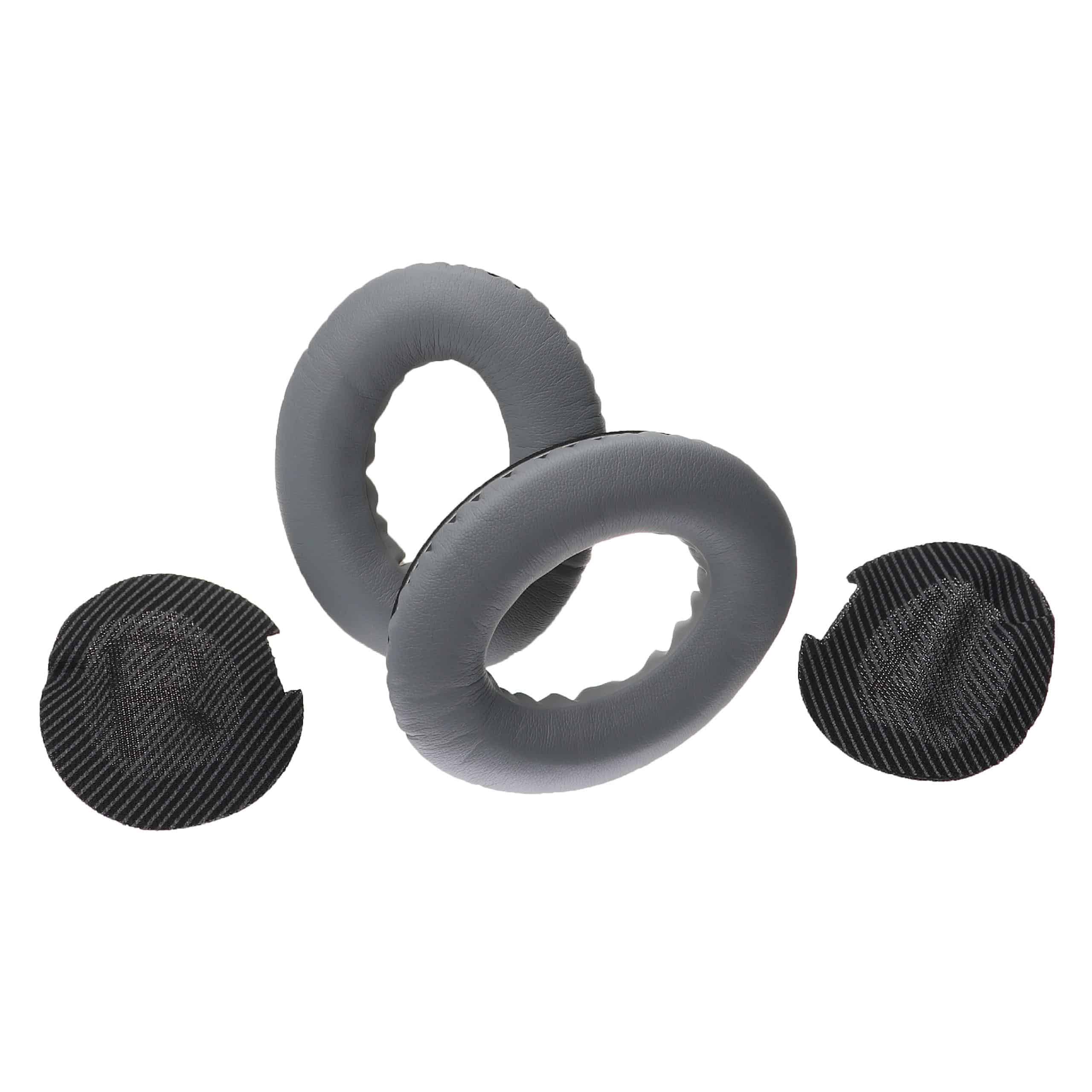 Ear Pads suitable for Bose AE2 Headphones etc. - with Memory Foam, Soft Material, 41 mm thick