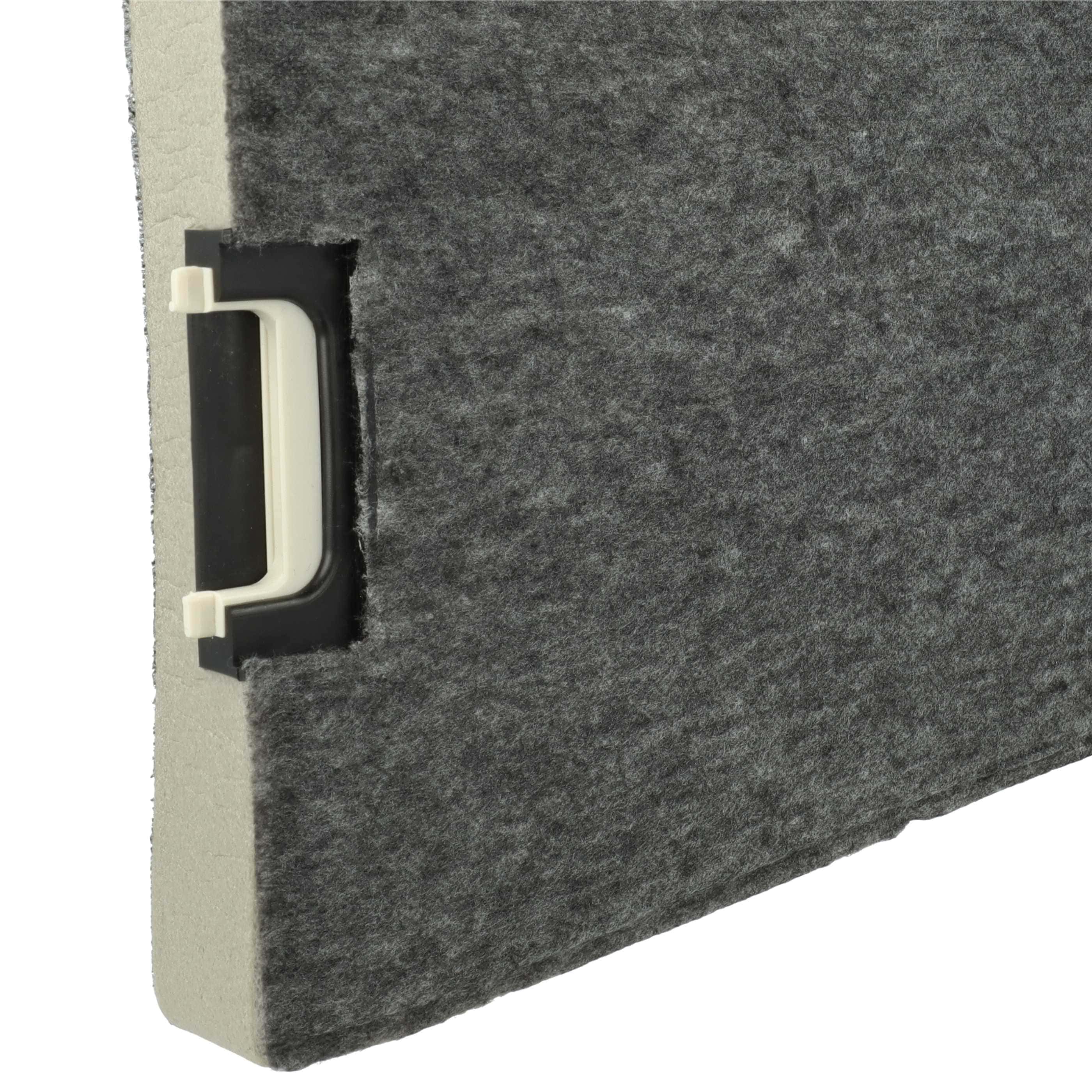 8x Filtres à charbon actif remplace AEG/Electrolux 899660013000/0, 6600130006, 8996600130000 pour hotte Bosch