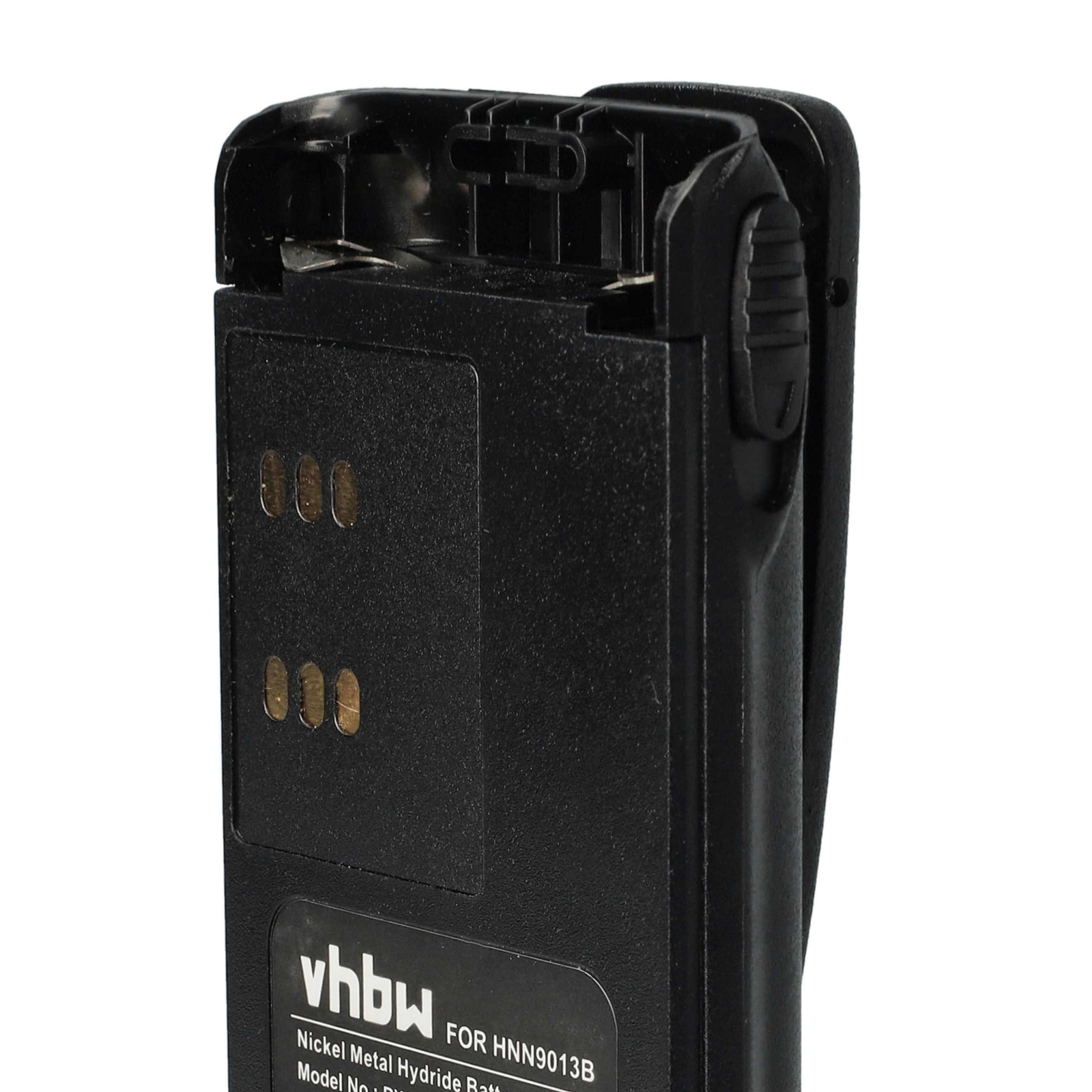 Radio 5x Battery replaces Motorola HMNN4151, HMNN4154, HNN4001, HMNN4158, HMNN4159 - 2100 mAh 7.2 V NiMH