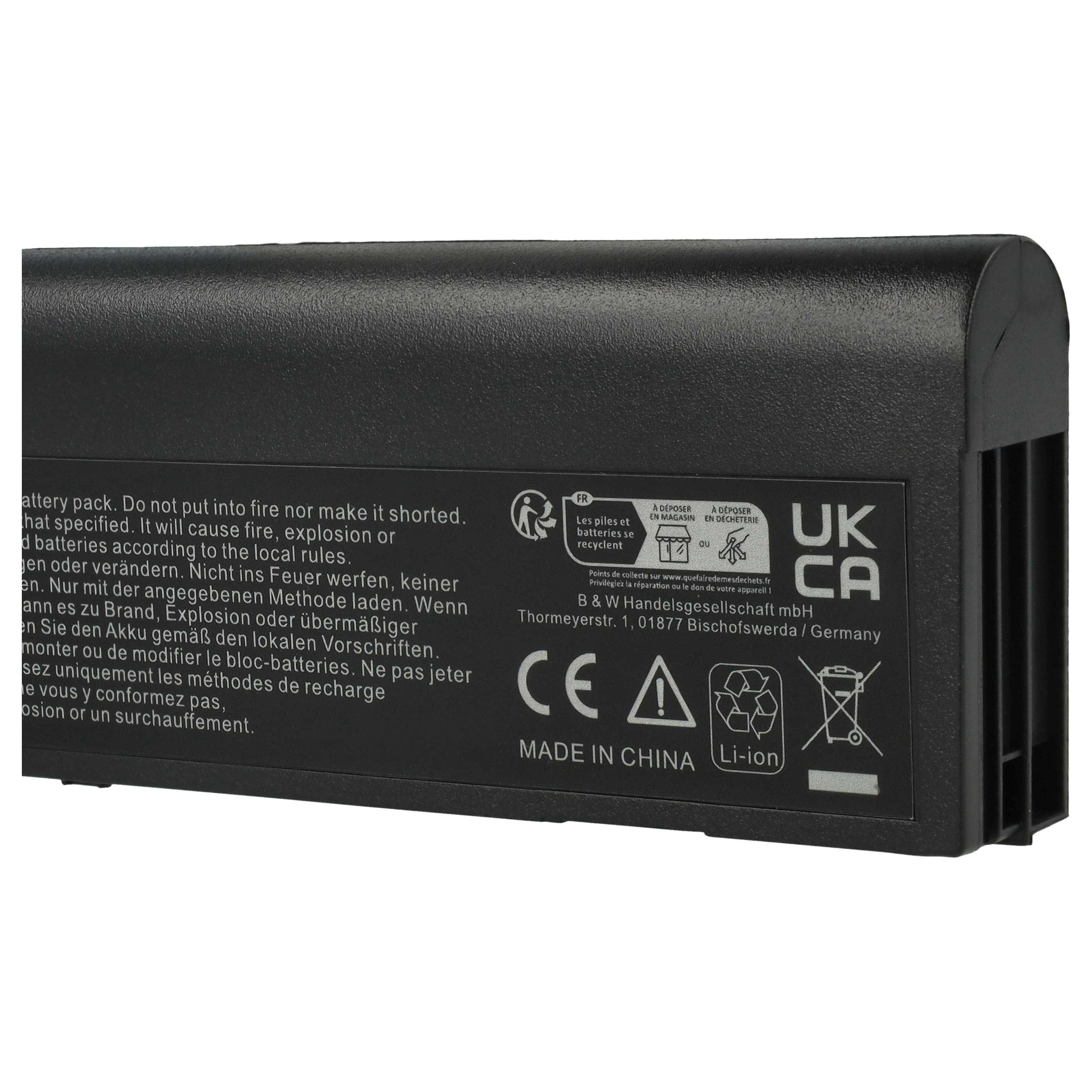 Batteria sostituisce HP 670953-341, 670953-851, 670954-851 per notebook - 4400mAh 11,1V Li-Ion nero