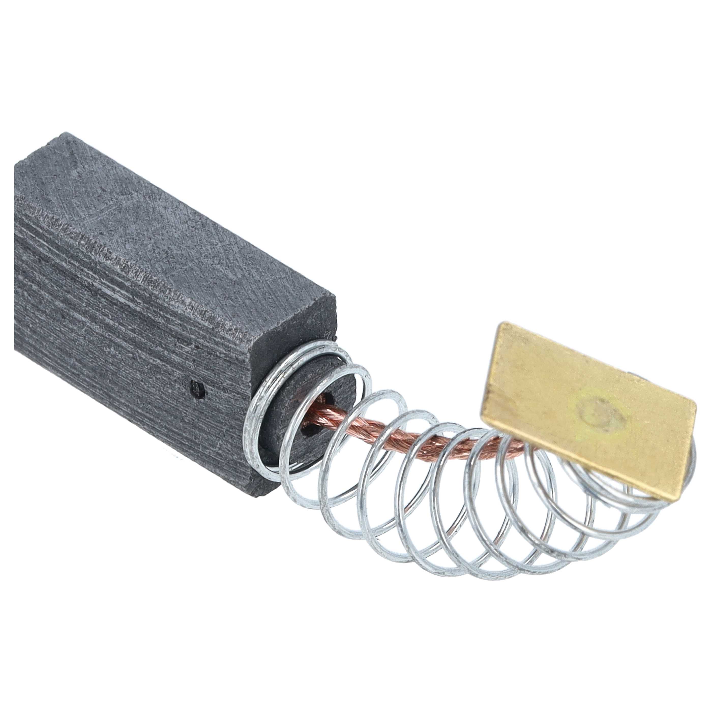 Kohlebürsten (2 Stück) für Parkside PBH 1100 A1, u.a., 17.46*9.82*5.83 mm, Auto-Stopp-Funktion