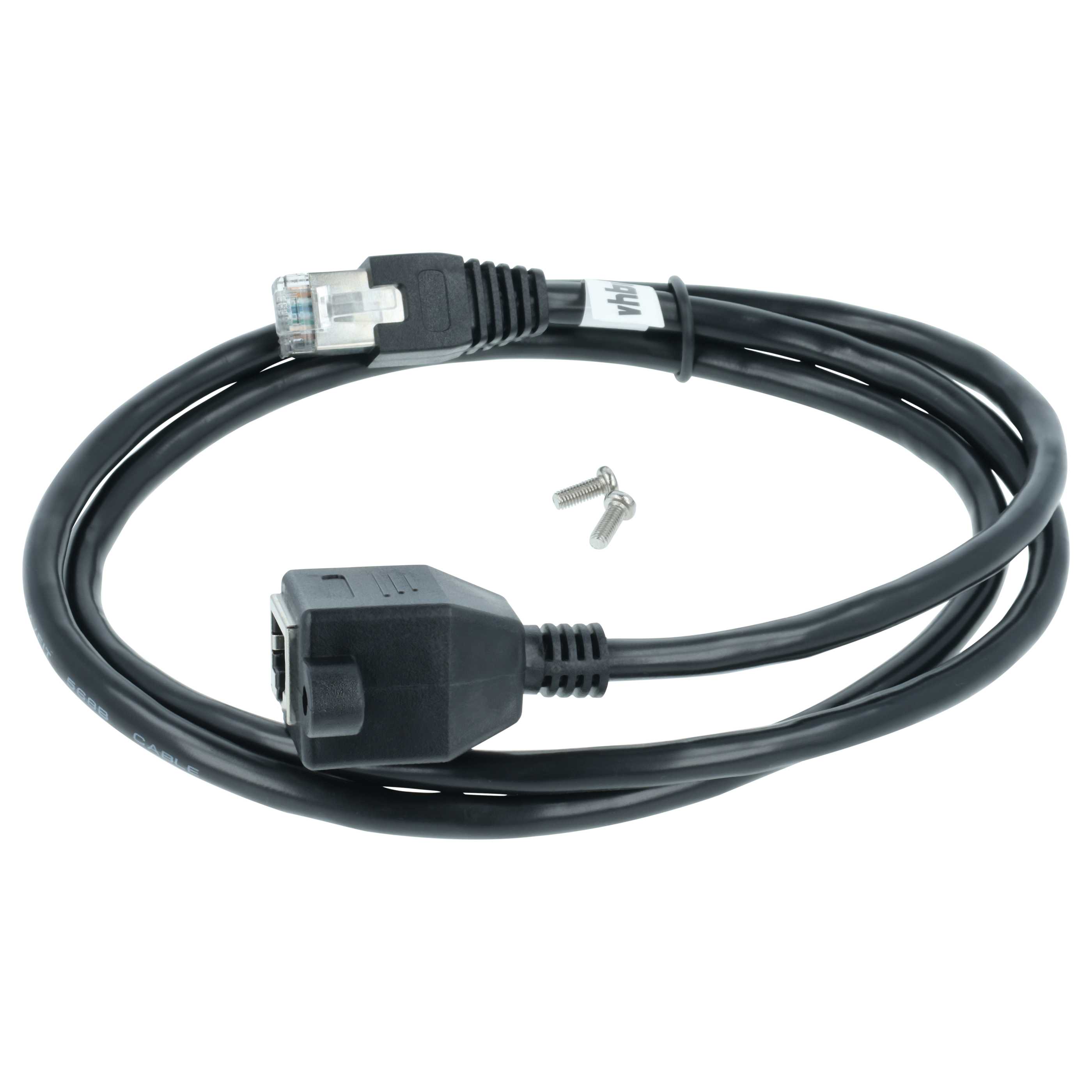 Cable de extensión Cat6, RJ45 (m) a RJ45 (h) - Cable Ethernet LAN con conector RJ45 incorporado, 1 m