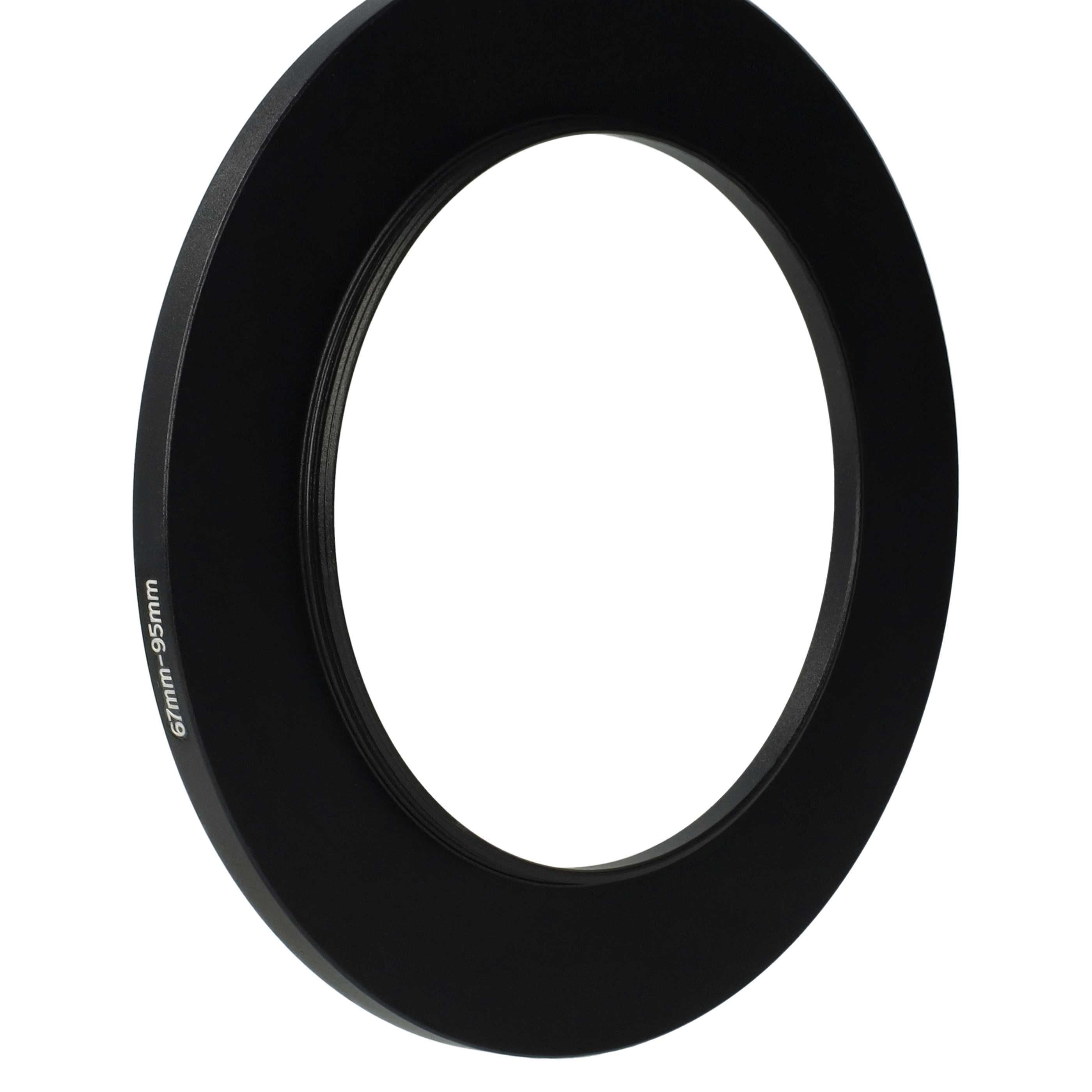 Step-Up-Ring Adapter 67 mm auf 95 mm passend für diverse Kamera-Objektive - Filteradapter