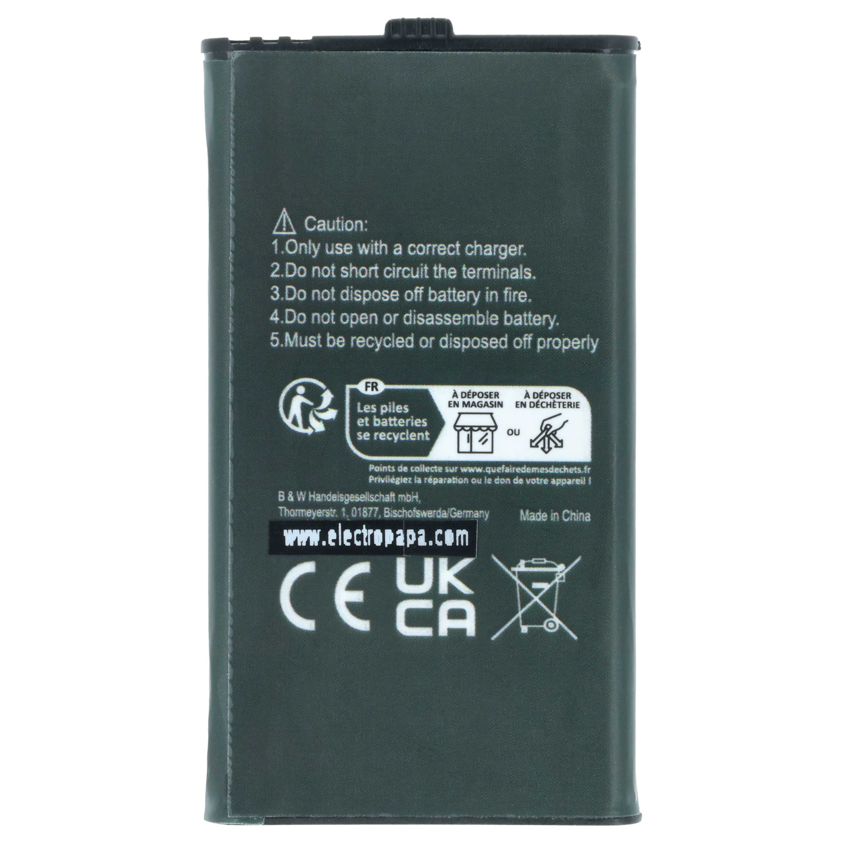 Radio Battery replaces Hytera BL2009 - 2000 mAh 3.7 V Li-Ion