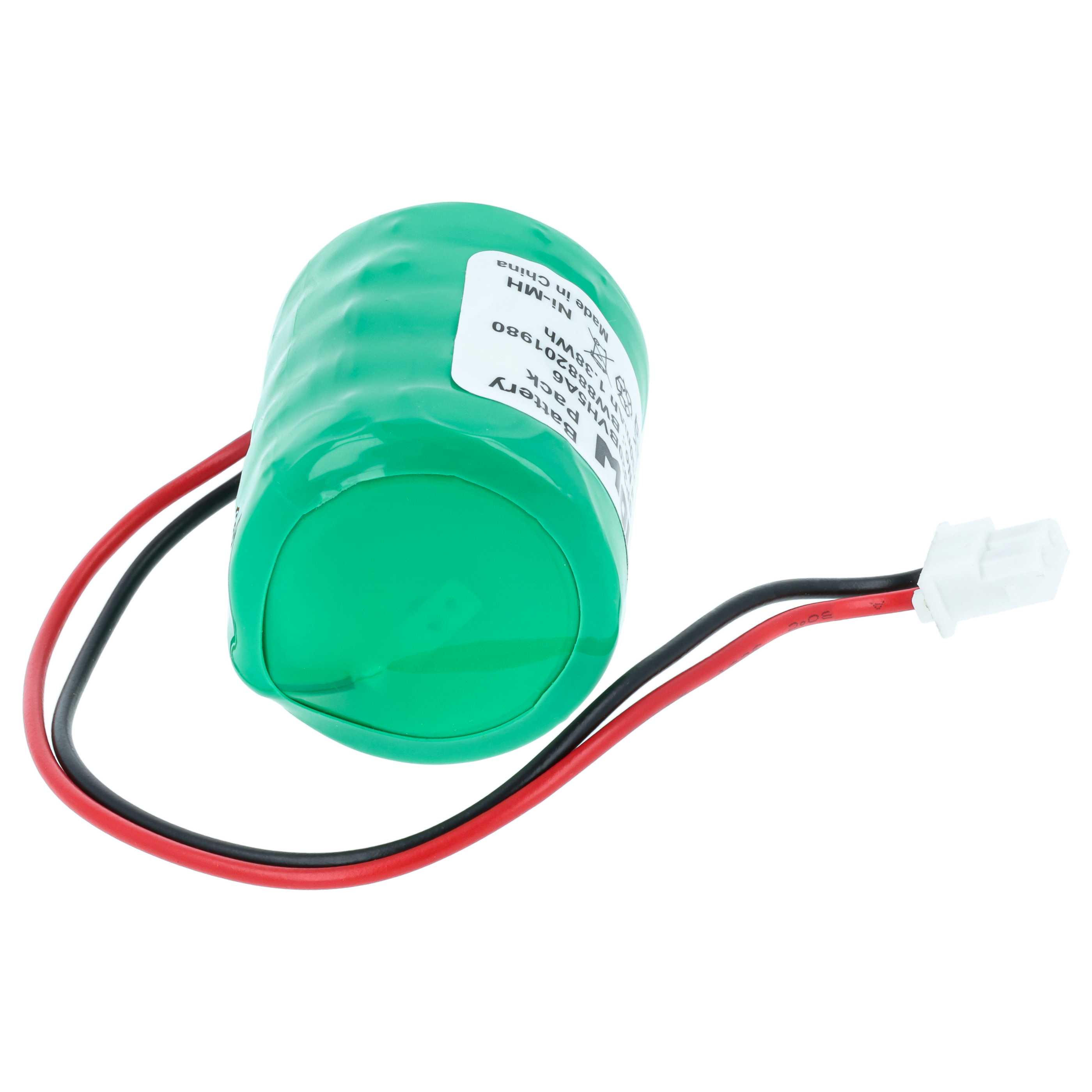 5x Batería reemplaza Honeywell GP250BVH5A6, CP300H, GP320BVH5A6 para instalación alarma (230 mAh, 6 V, NiMH)