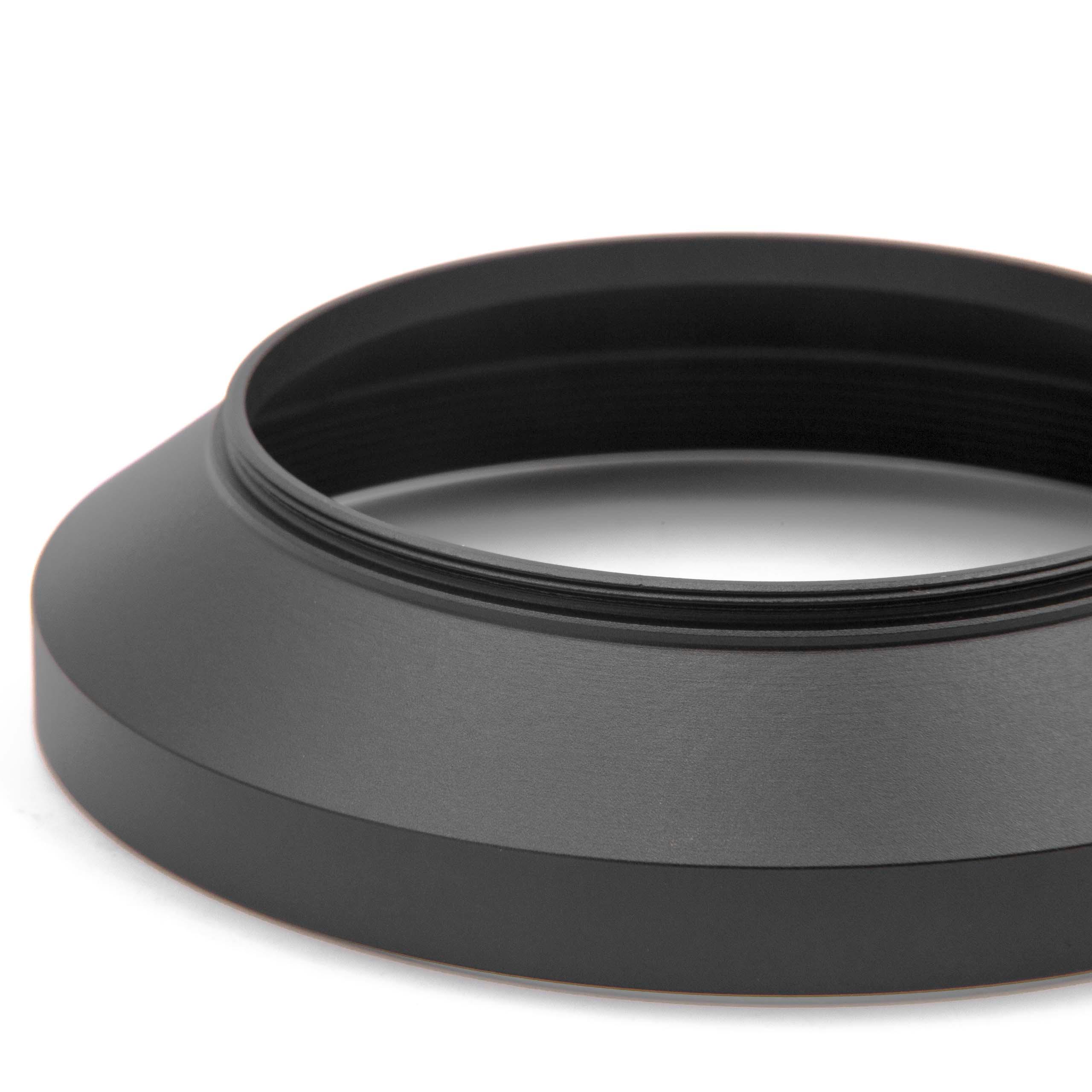 Lens Hood suitable for 72mm Lens - Wide-Angle Lens Shade Black, Round