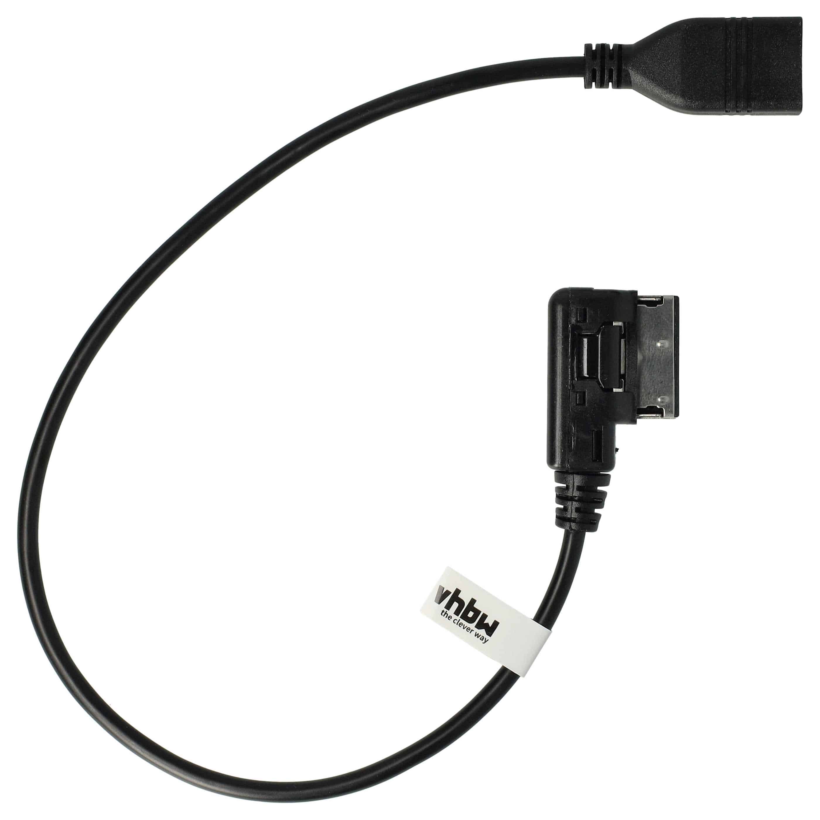 Audio Kabel passend für Audi Auto, Fahrzeug u.a. - USB-Adapter, 37,1 cm lang