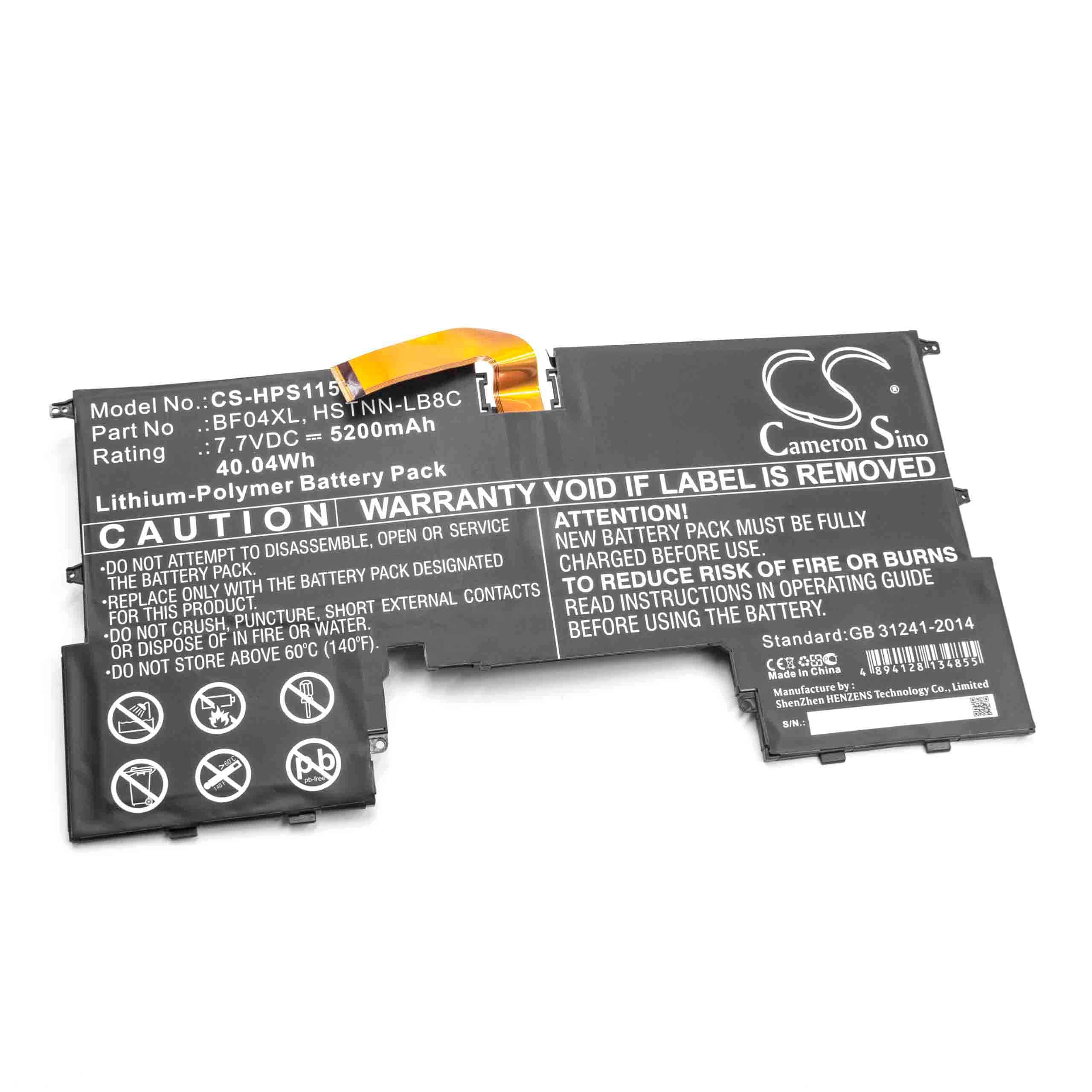 Akumulator do laptopa zamiennik HP BF04043XL, 924960-855, BF04XL, 924843-421, 924843-42 - 5200 mAh 7,7 V LiPo