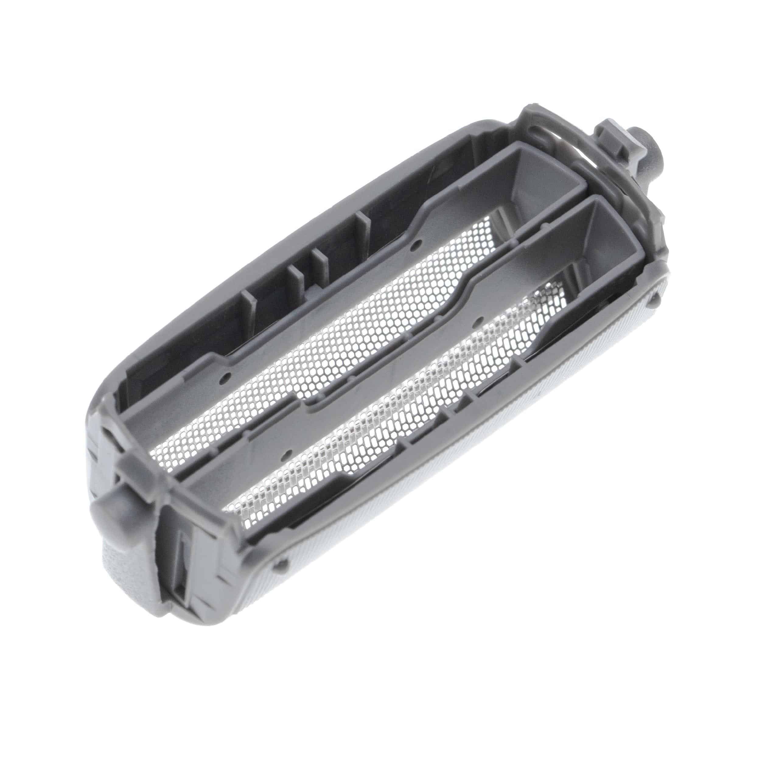 Dual Shaver Foil replaces Panasonic ES9859C, WES9837, WES9833P for for Razor - incl. Frame, Silver/Grey