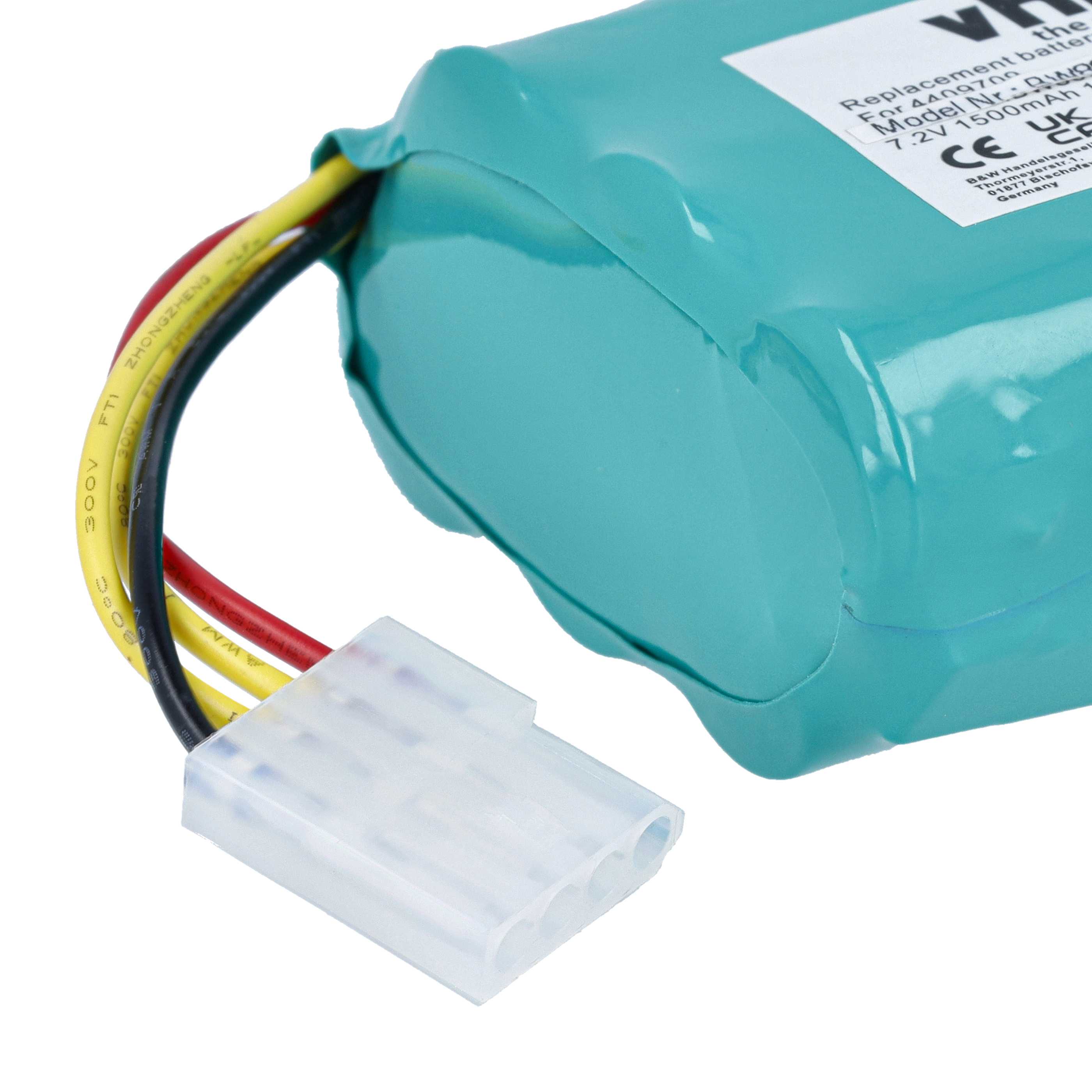 Akku als Ersatz für Neato 945-0005 für Neato Saugroboter - 1500mAh 7,2V NiMH
