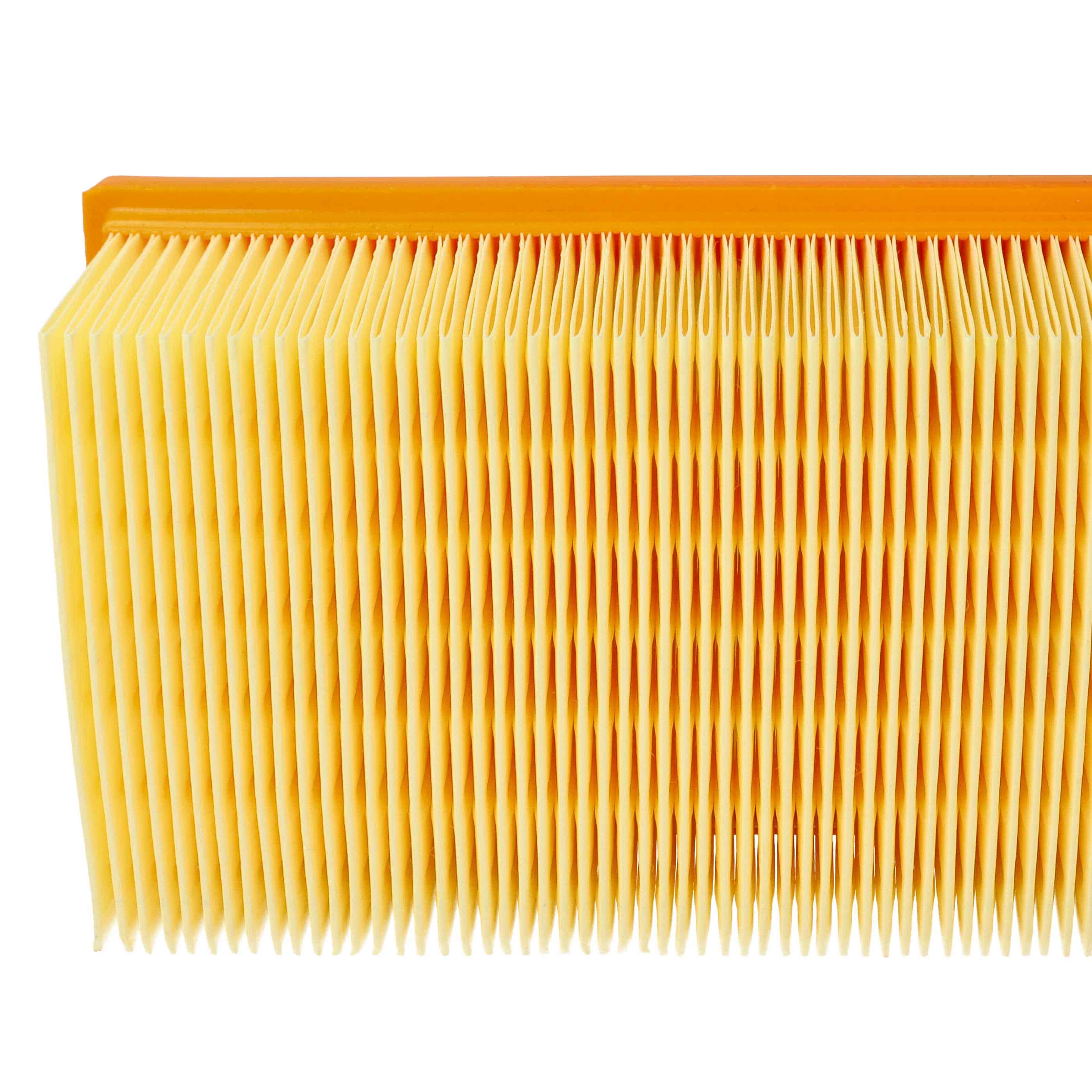 3x Filtro reemplaza Festool 452923, 259.307, 500558 para aspiradora - filtro plisado plano
