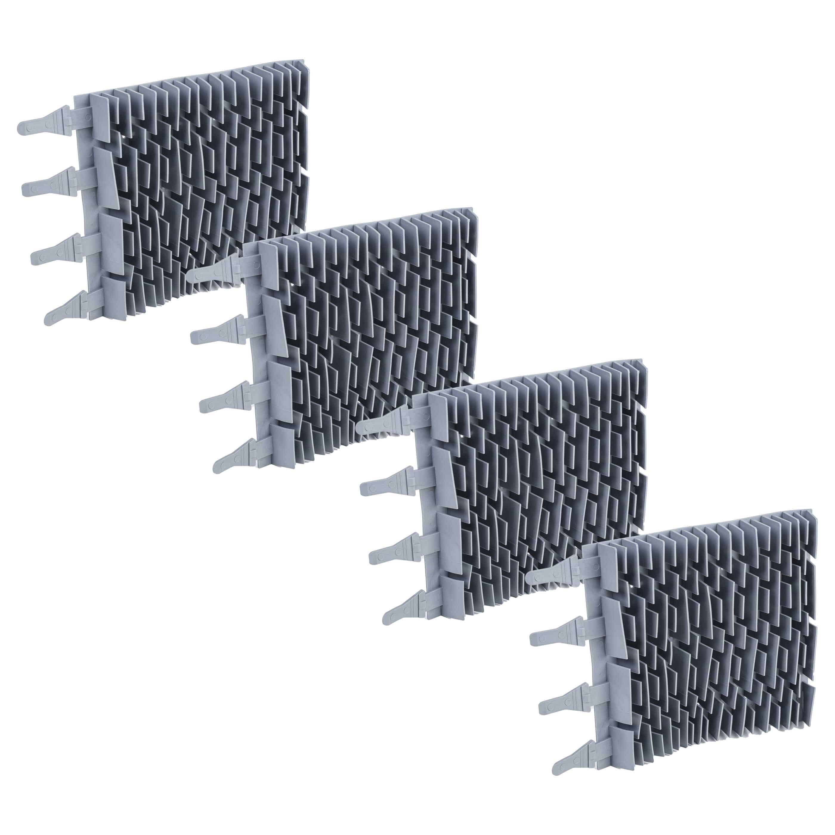 4x Brosse remplace Zodiac R0764900, R0774900 pour robot de piscine, aspirateur Gre