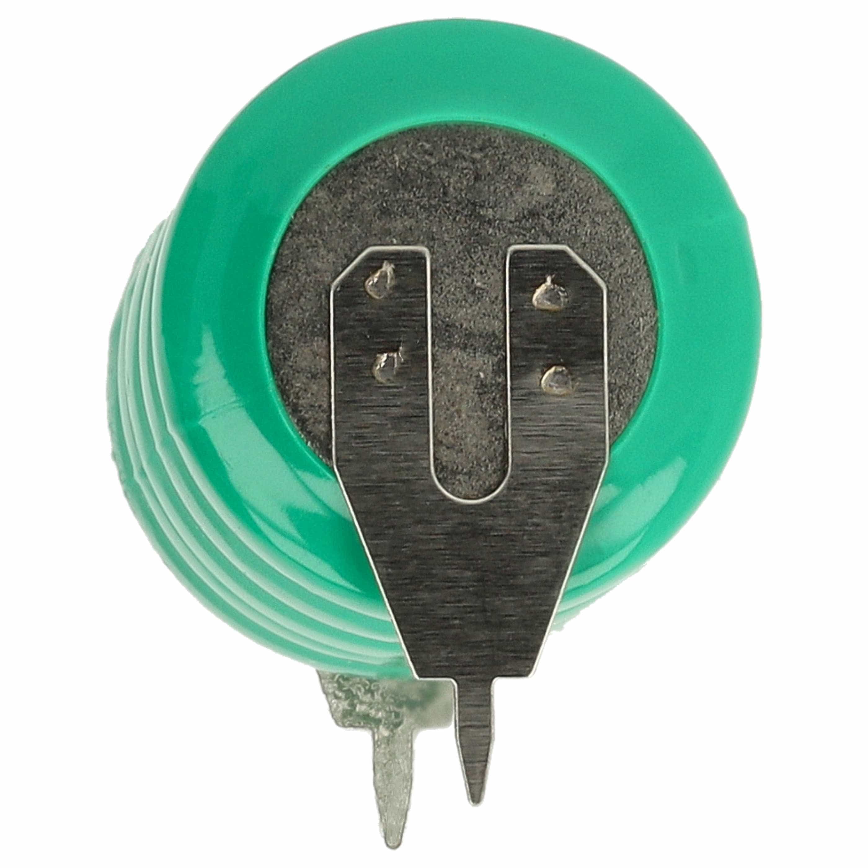 Batteria a bottone (5x cella) tipo V80H 2 pin per modellismo ecc. - 80mAh 6V NiMH