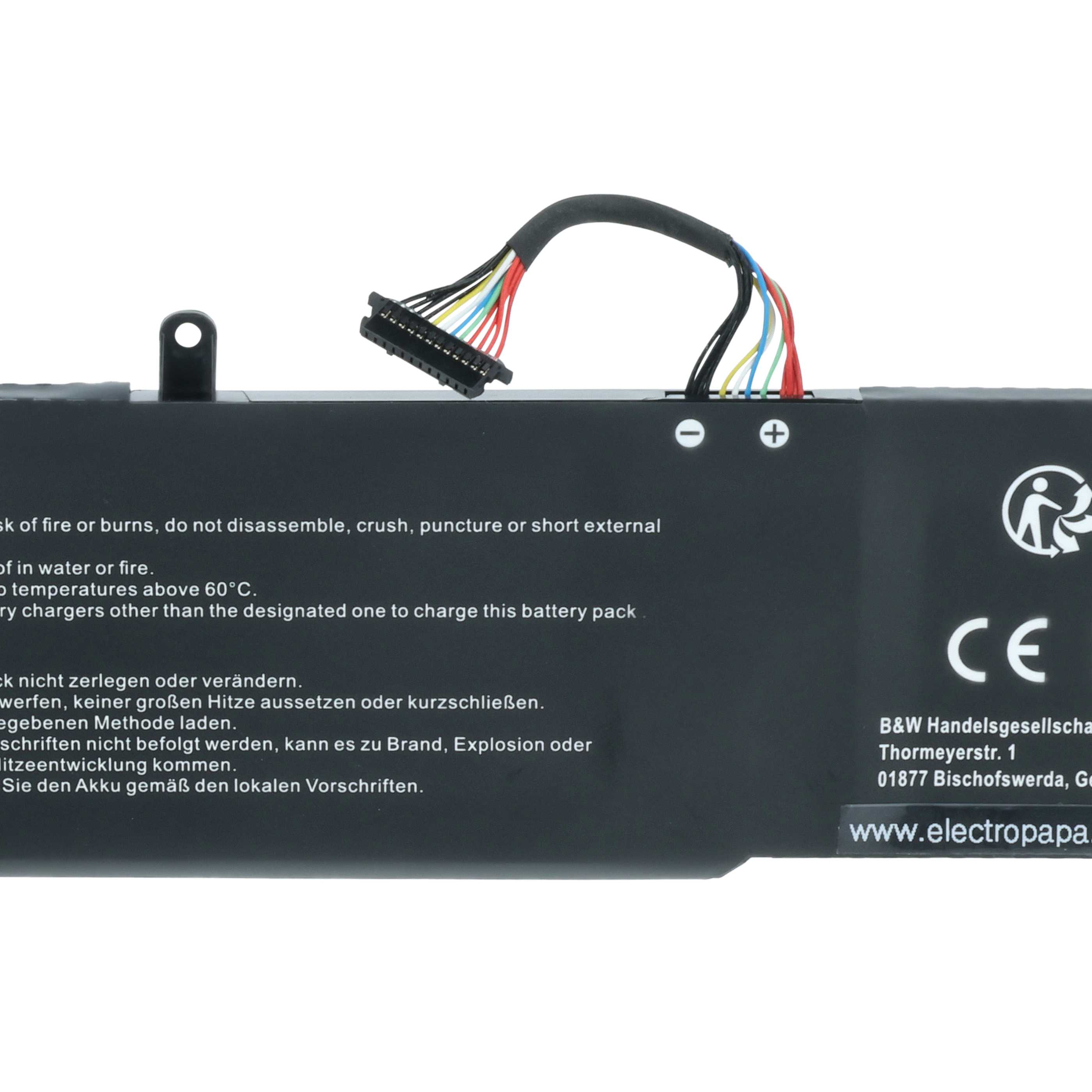 Akumulator do laptopa zamiennik Lenovo 5B10T04975, 5B10T04976, 5B10W67336, 5B10W67350 - 3900 mAh 11,4 V LiPo