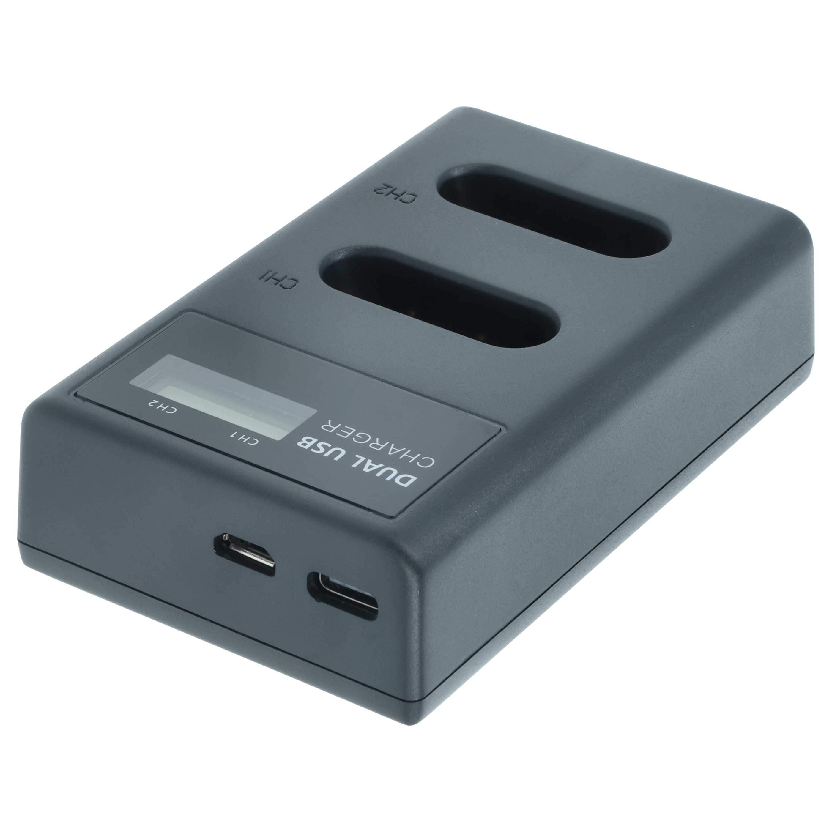 Battery Charger replaces Sony BC-CSXB, BC-DCY for Hasselblad Digital Camera etc. - 0.5 A, 4.2 V