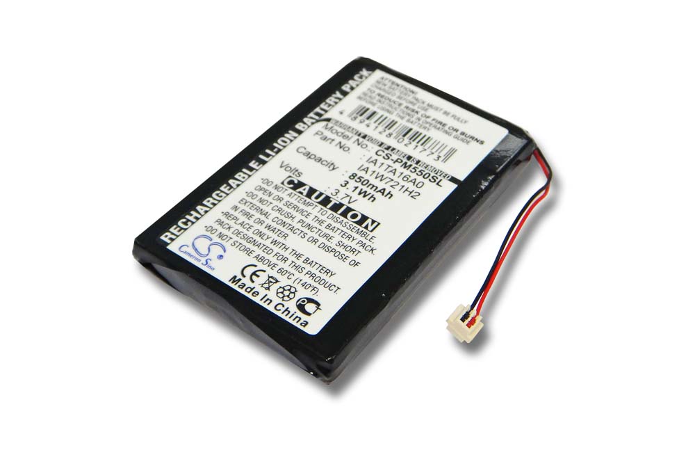 Batterie remplace Palm IA1T923A0, GA1W922A2, GA1W918A2 pour téléphone portable - 1000mAh, 3,7V, Li-ion