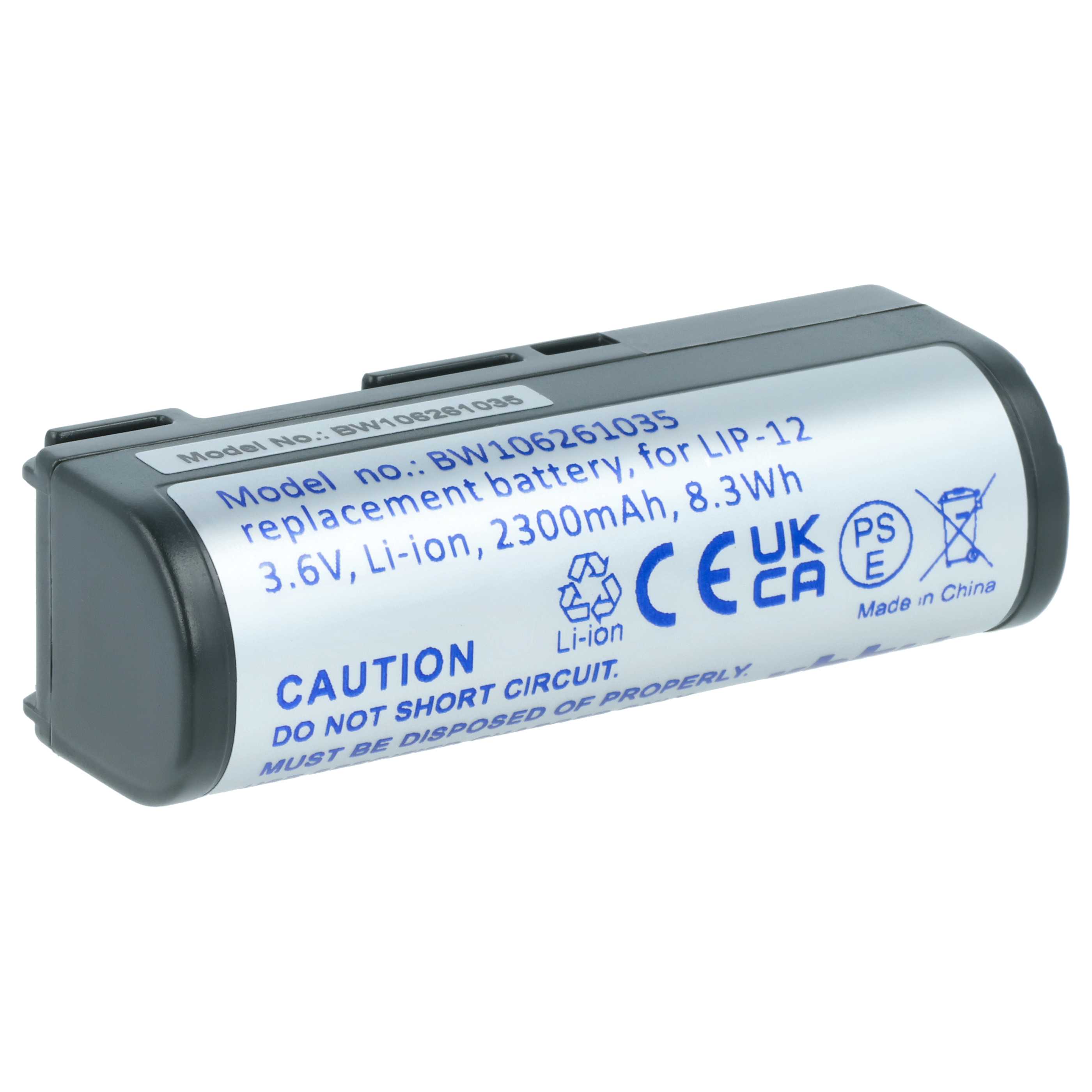 Handheld Computer Battery Replacement for HP F1287A, F1255A, F1255-80055 - 2300mAh, 3.6V