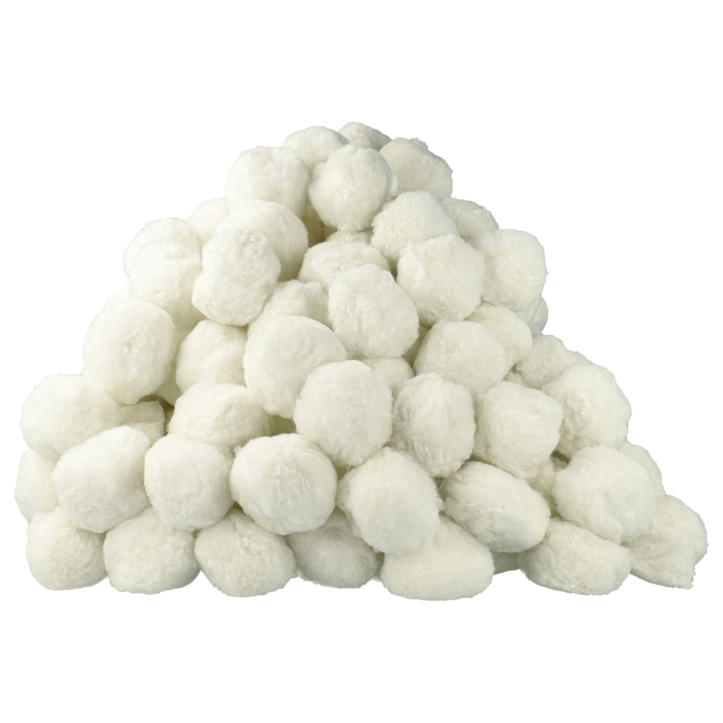 1000 g Filter Balls, Packaged replaces Bestway 58475 for Intex Pool Filtration System etc. - 50 mm