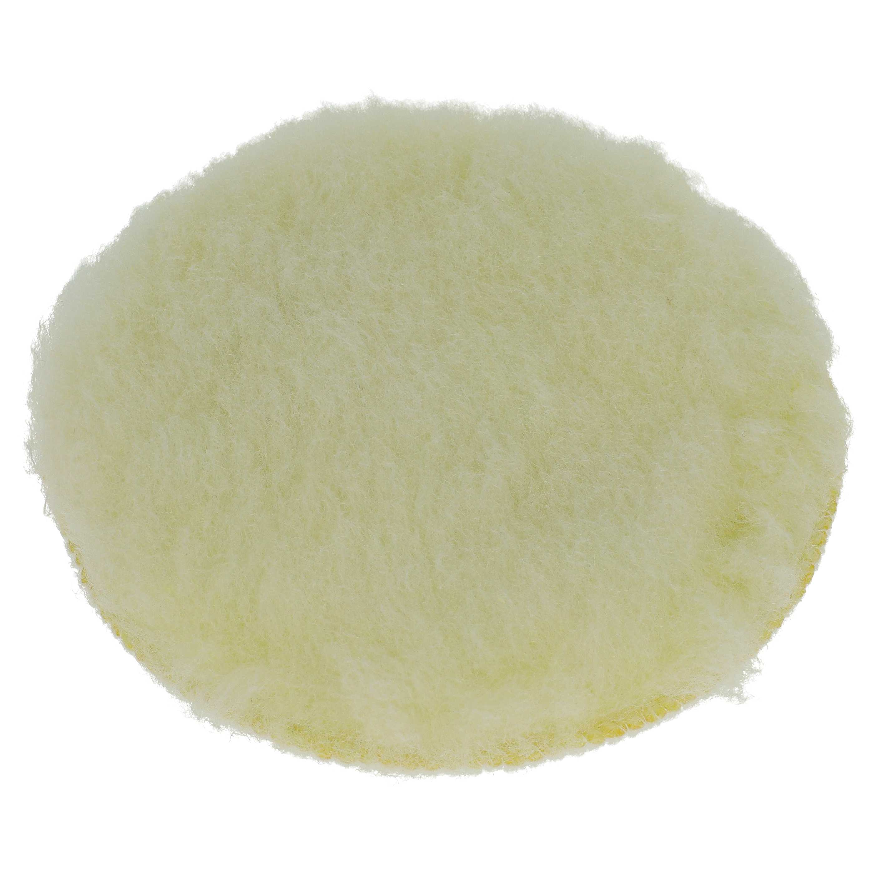 4x Eponge de polissage remplace Bosch 2609256049, 3165140386524 pour ponceuses Bosch- 12,5 x 2 cm, avec velcro