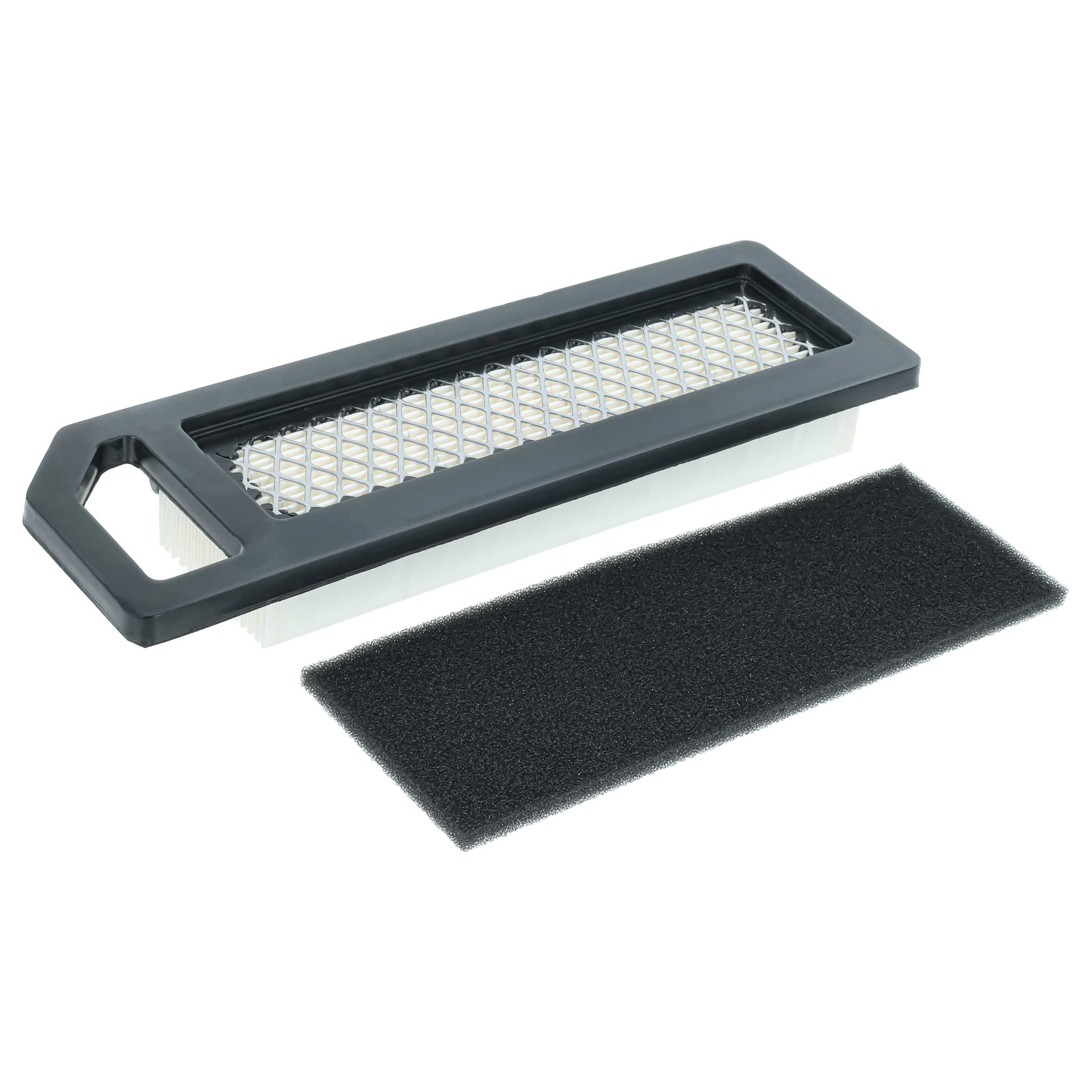 2x Filter as Replacement for Kawasaki 11013-7018, 11013-2232 - Filter Set (1x air filter, 1x pre-filter)
