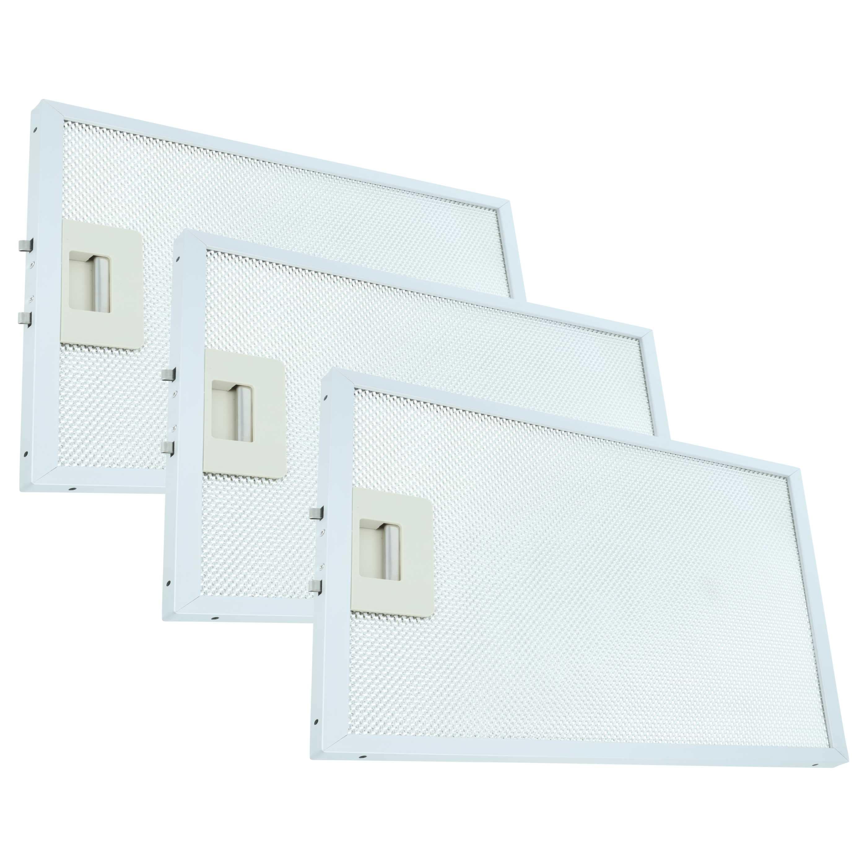 3x Filtres métal remplace Brandt AS0006526 pour hotte aspirante