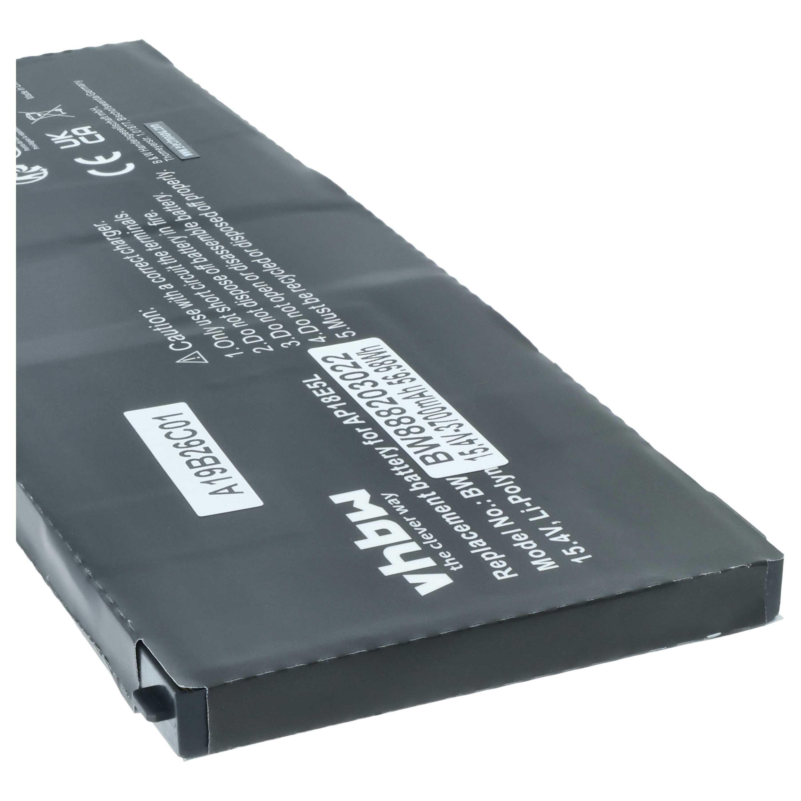 Akumulator do laptopa zamiennik Acer AP18E8M, KT.00407.007, KT00407009, AP18E7M - 3700 mAh 15,4 V LiPo