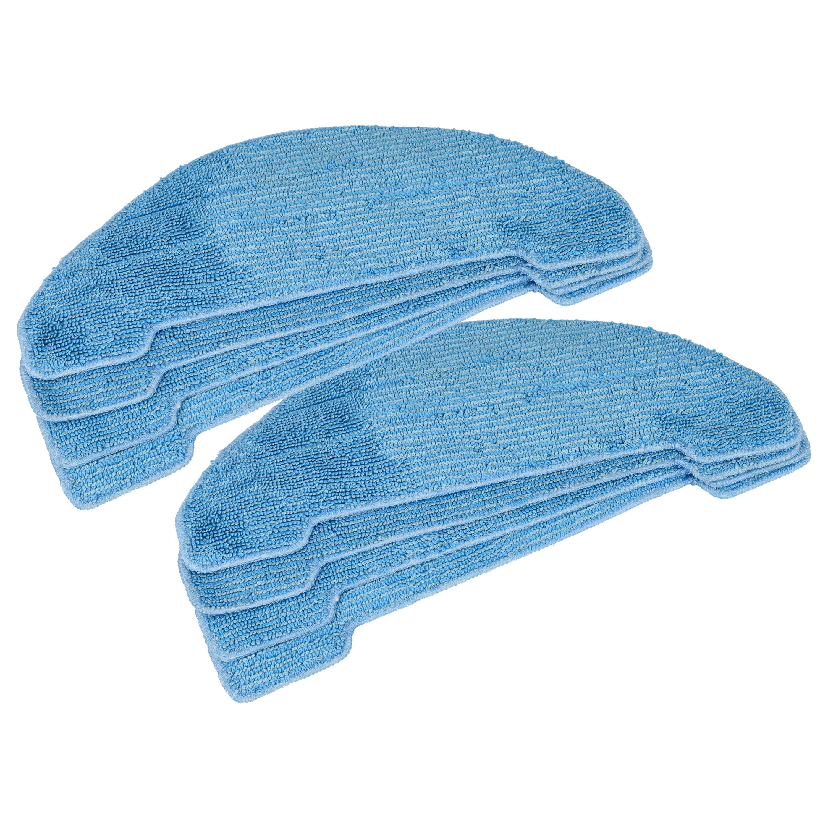 Cleaning Cloth Set (8 Part) suitable for Bagotte BG700 Robot Vacuum - microfibre
