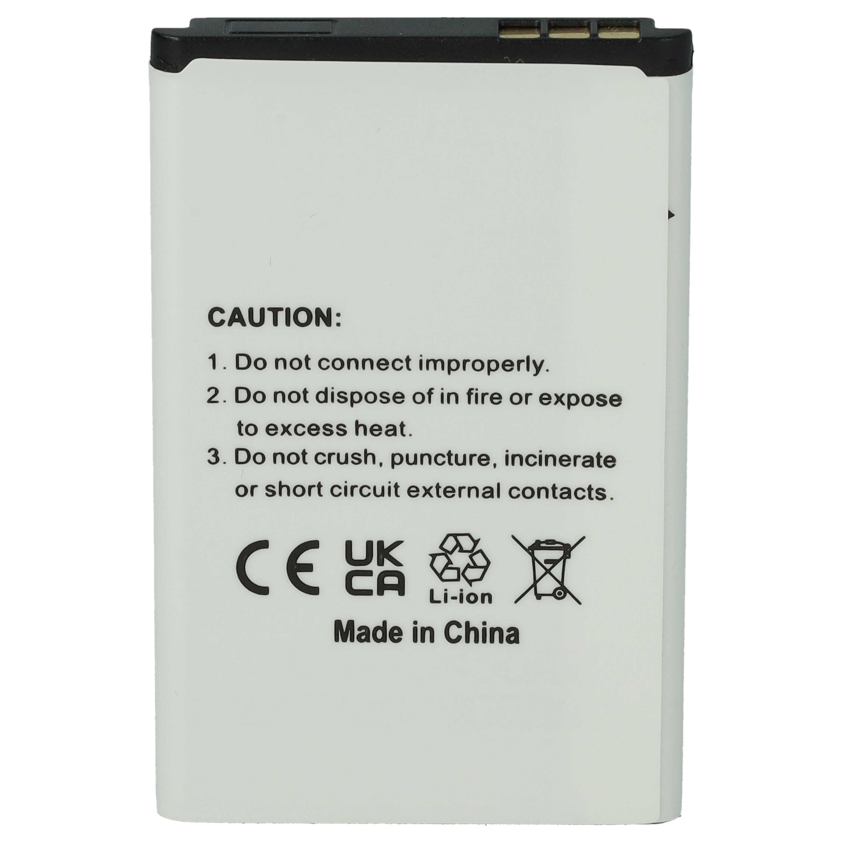 2x Akumulator do telefonu smartfona zamiennik BBK BL-4C - 900 mAh 3,7 V Li-Ion