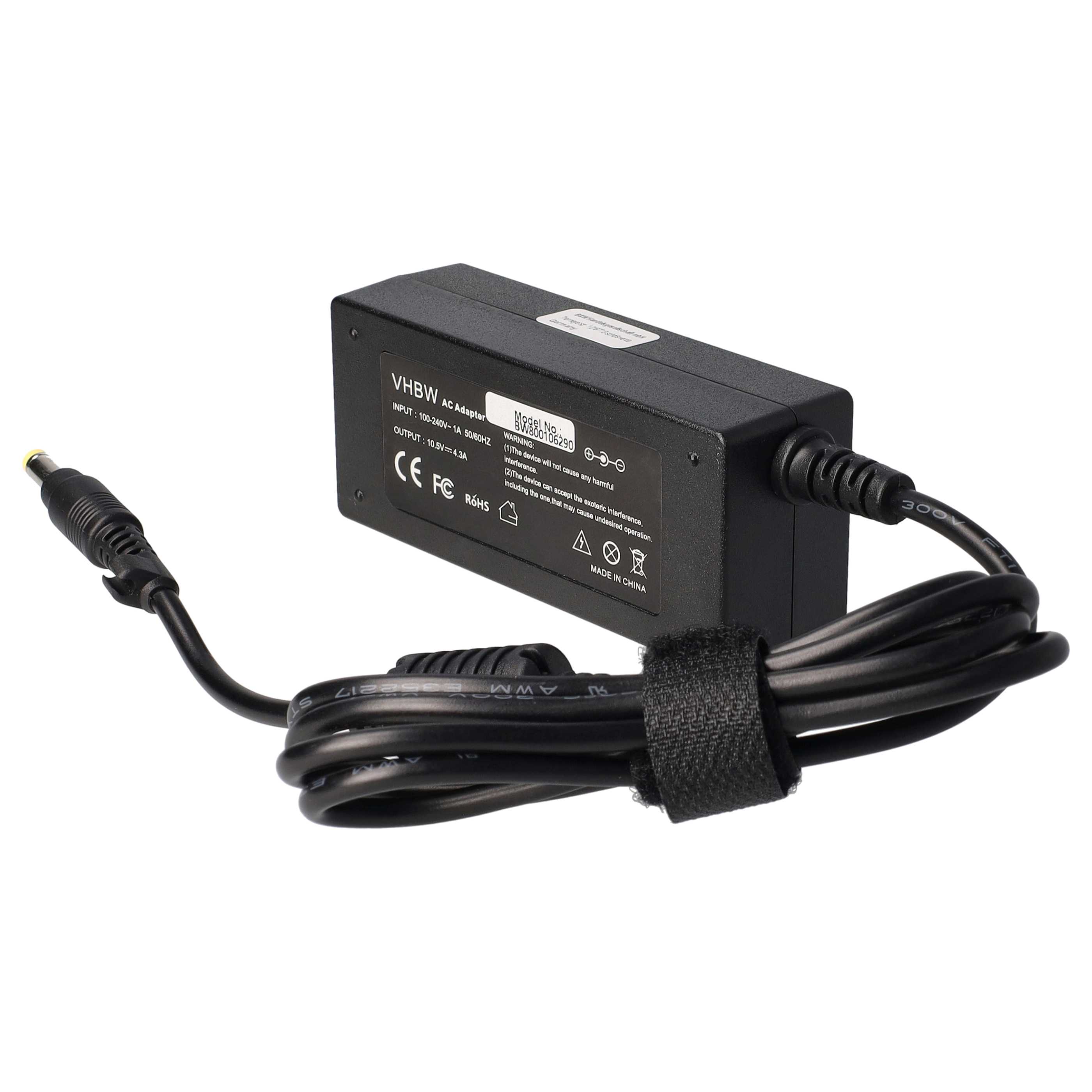 Mains Power Adapter replaces Sony ADP-30KH B for SonyNotebook, 45 W
