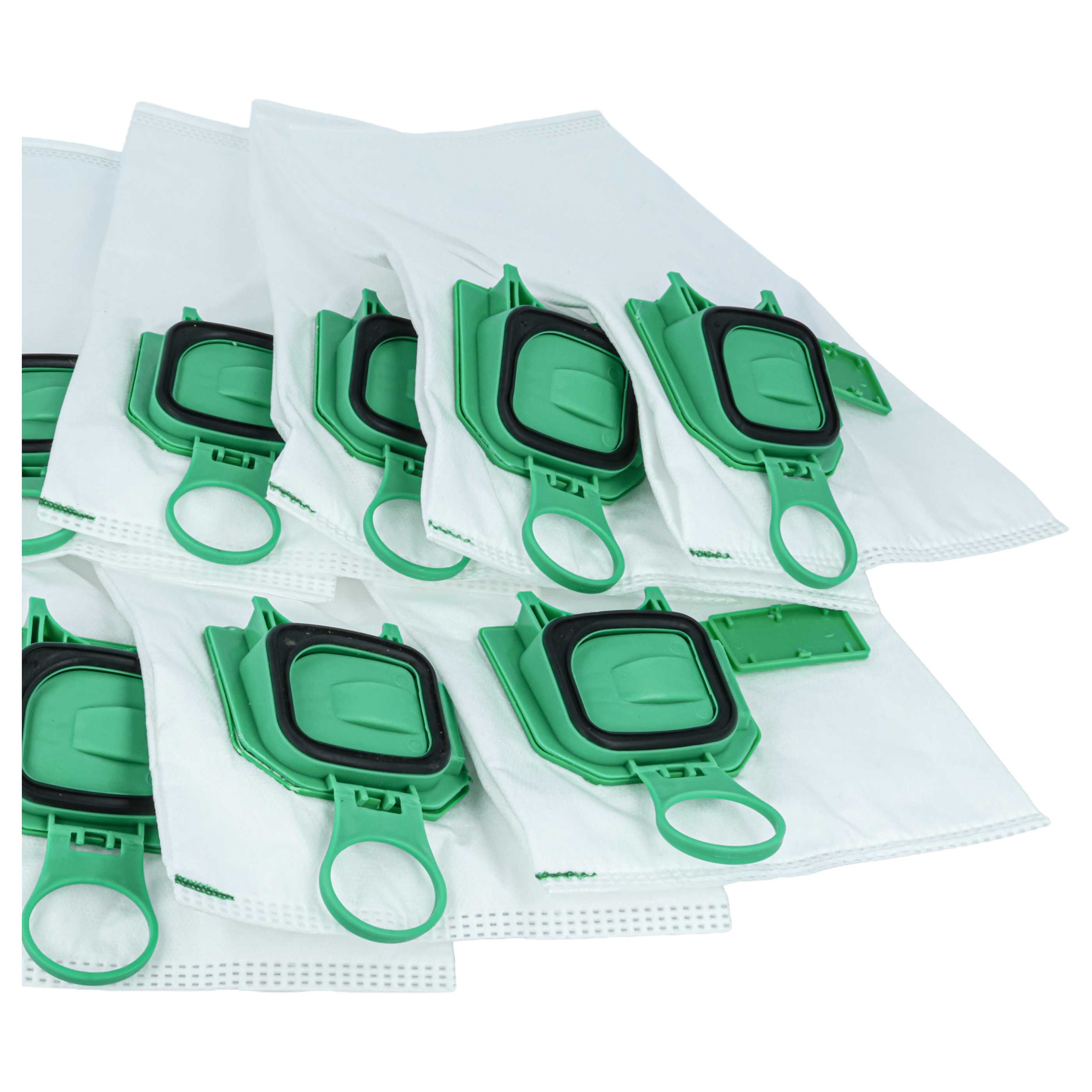 10x Sac pour aspirateur Vowerk Kobold VK 140, VK 150 - microfibre non tissée