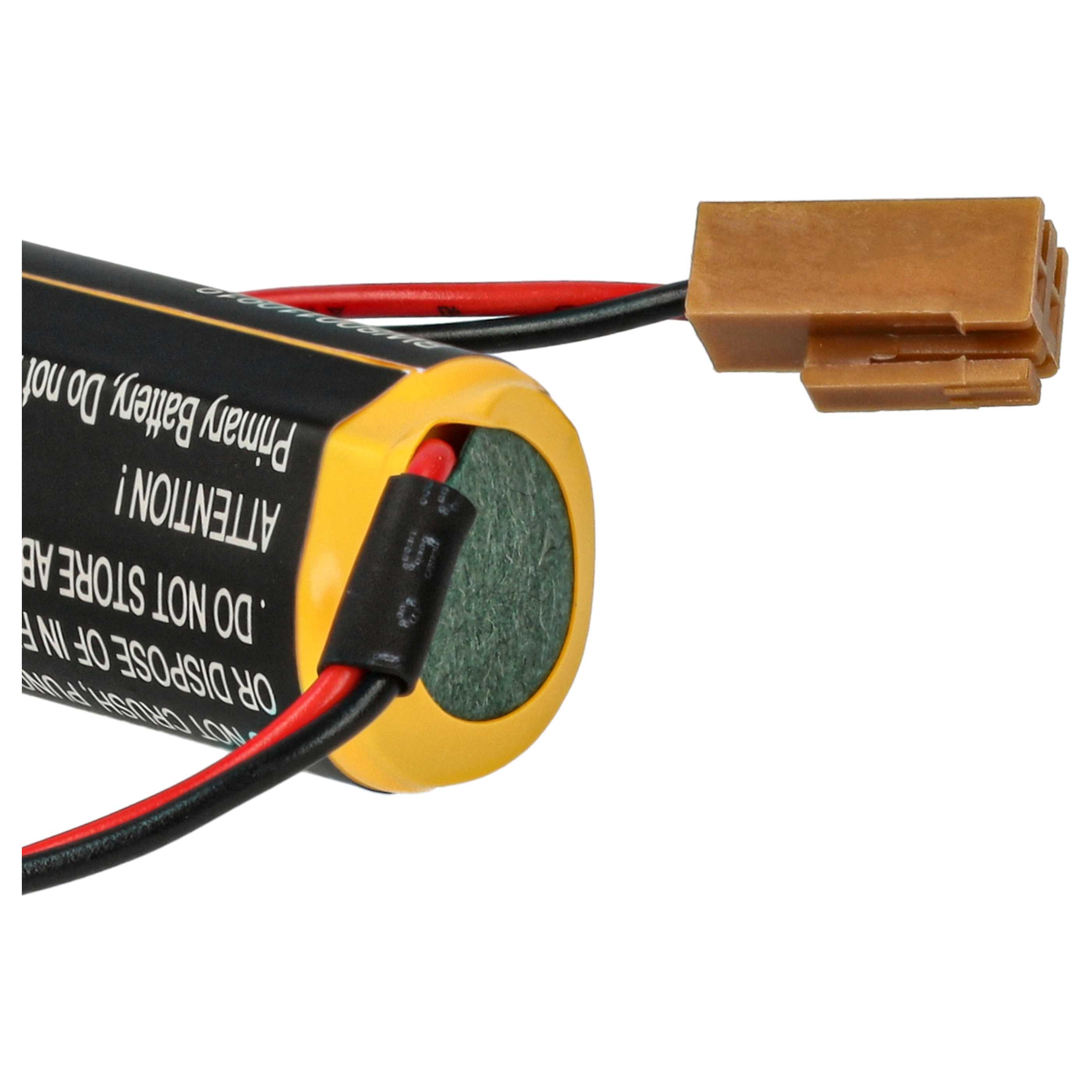 5x Batería reemplaza FDK CR8-LHC para controlador (2000 mAh, 3 V, Li-MnO2)