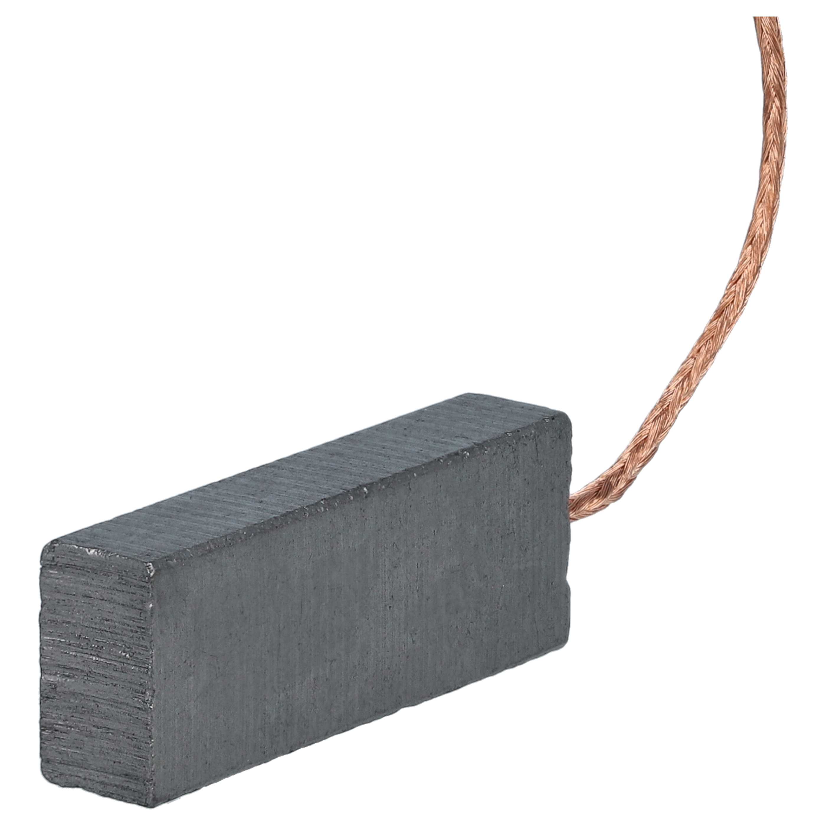 Kohlebürste als Ersatz für Kärcher 66102470, 6.610-247.0, 4002667772890 für Elektrowerkzeug - 6,3 x 11 x 30mm