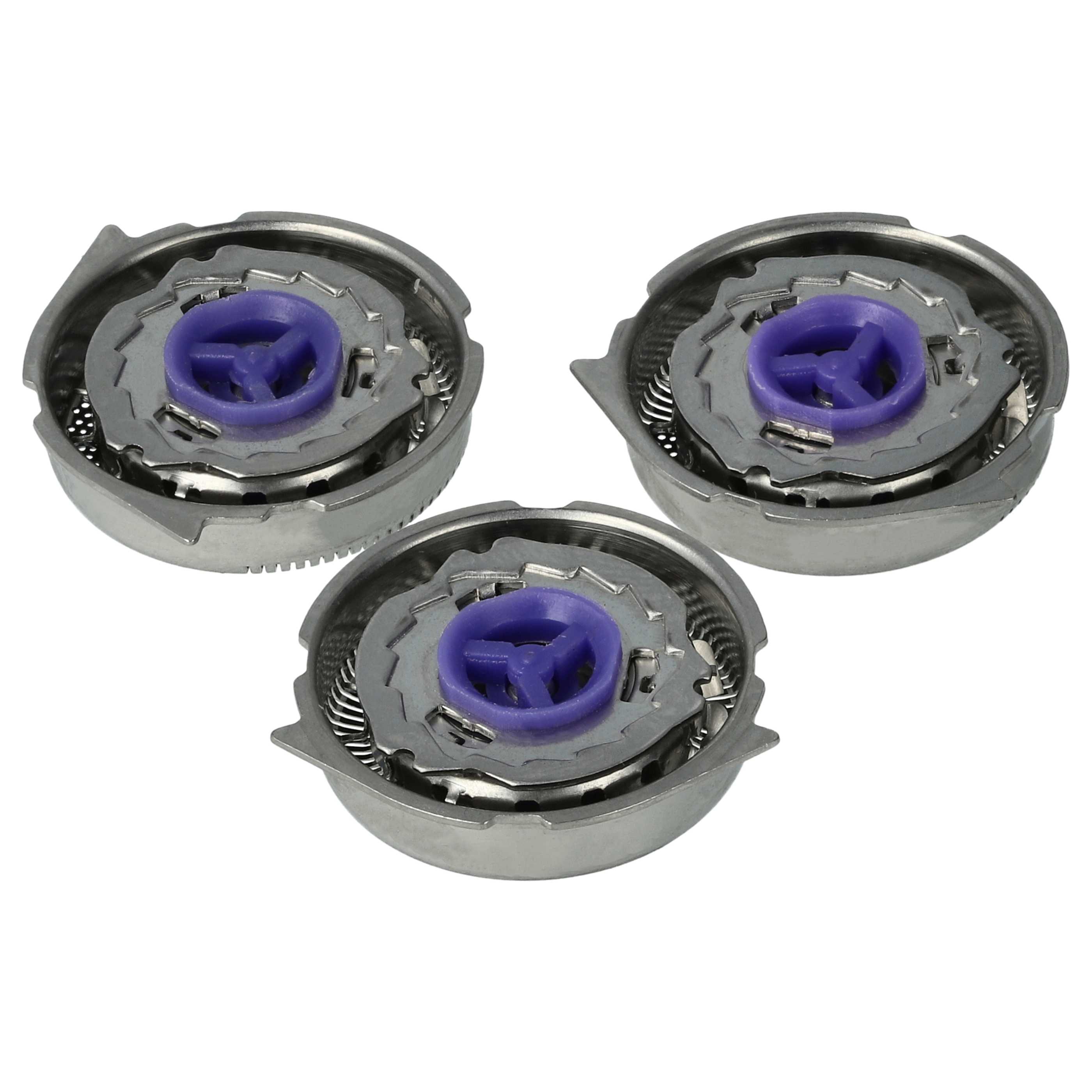 6x cabezales reemplaza Philips HQ6 para afeitadoras Philips - plata