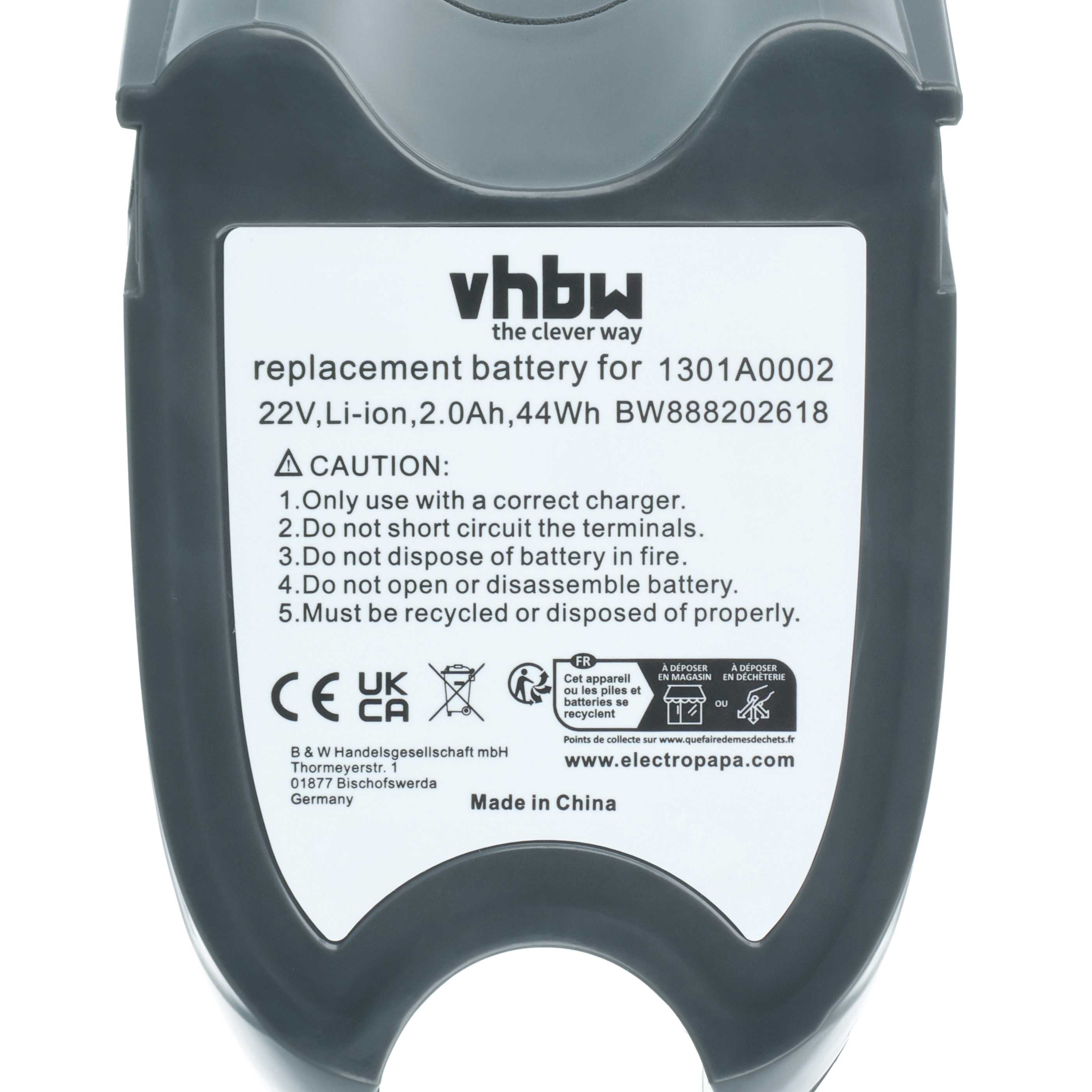 Akumulator do odkurzacza Gtech ATF035, ATF036, Multi MK2 - 2000mAh 22V Li-Ion