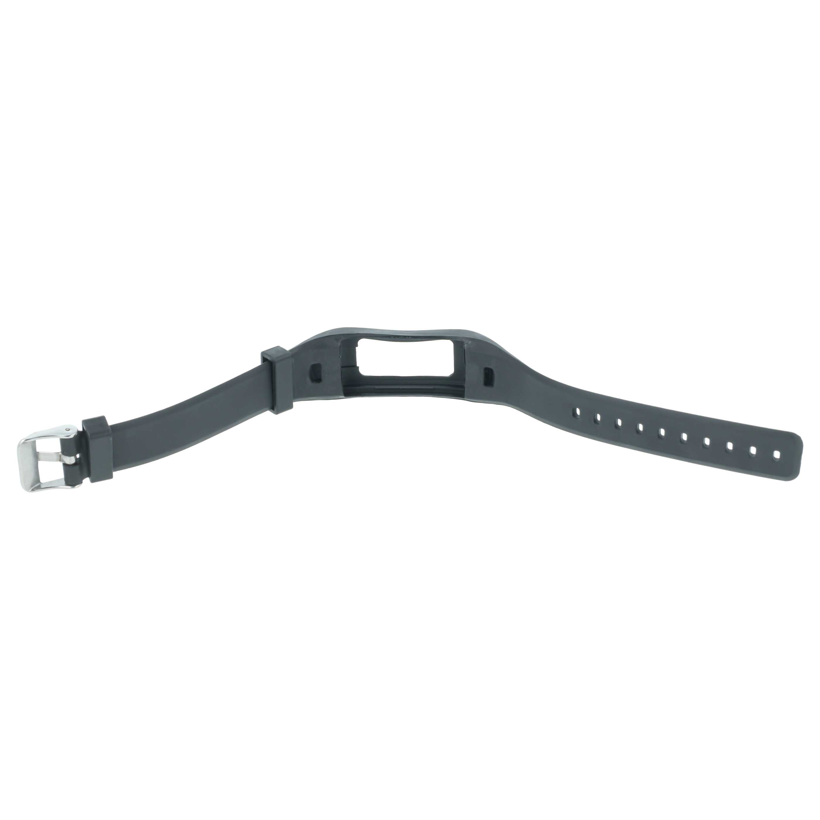wristband for Garmin Vivofit Smartwatch - 17.5 - 22.5 cm long, 15mm wide, silicone, black