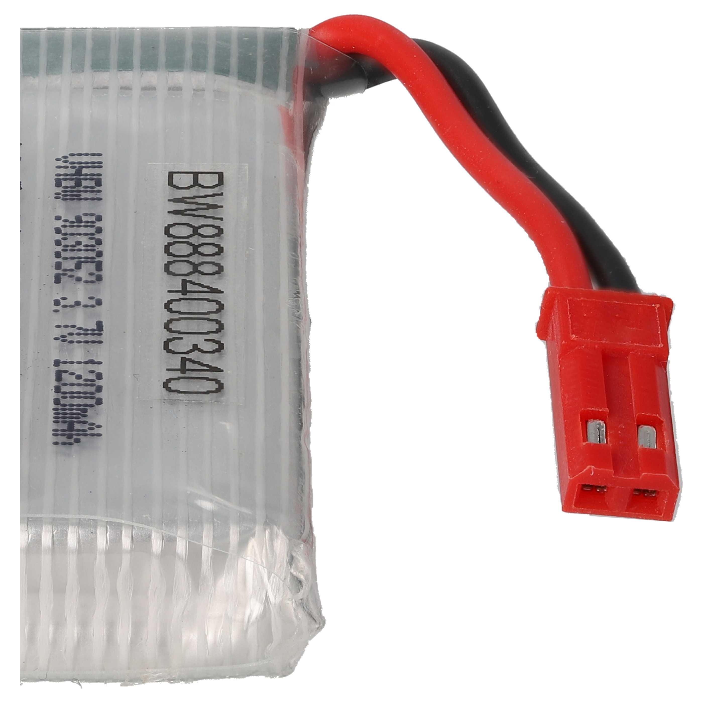 Batterie modèle radio-télécommandé - 1200mAh 3,7V Li-polymère, BEC