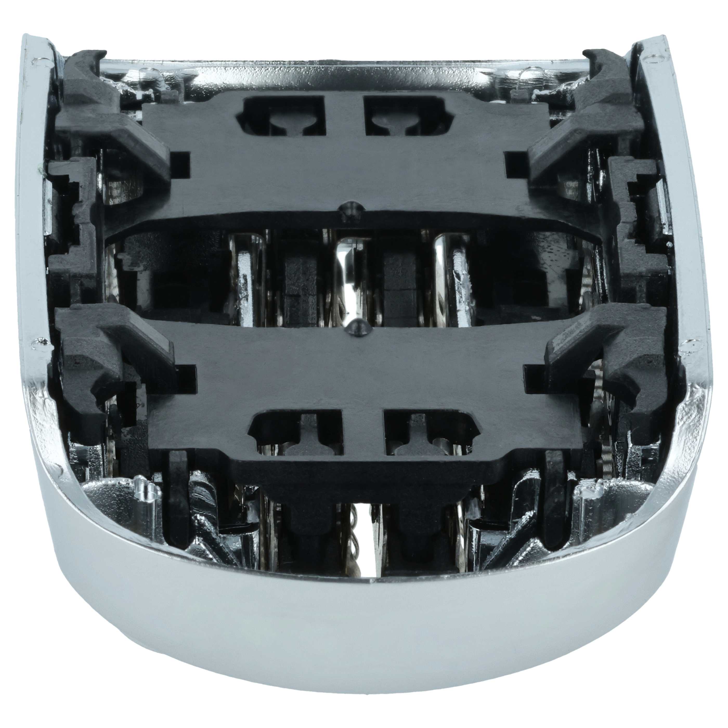 Cabezal reemplaza Braun 92M para afeitadoras Braun - plata