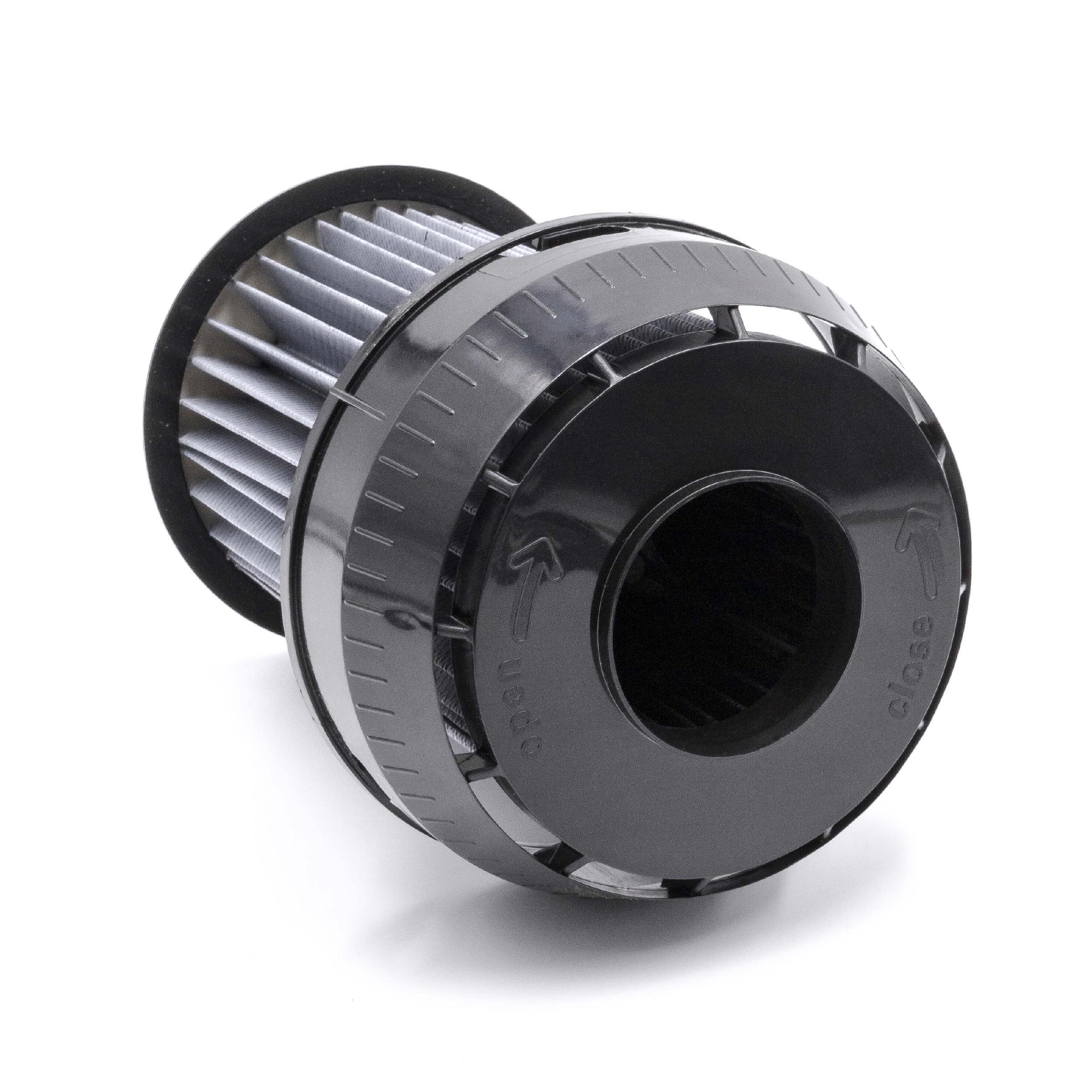 2x Filtro sostituisce Bosch 2609256d46, 00649841 per aspirapolvere - filtro a lamelle, nero