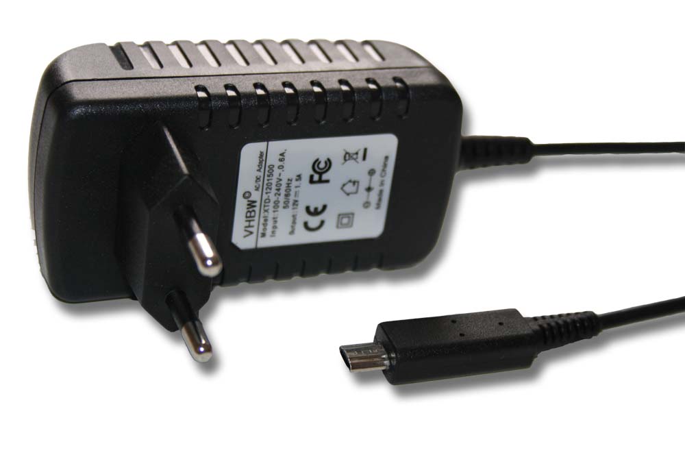 Mains Power Adapter replaces Acer XO.ADT0A.002 for Tablet - 125 cm