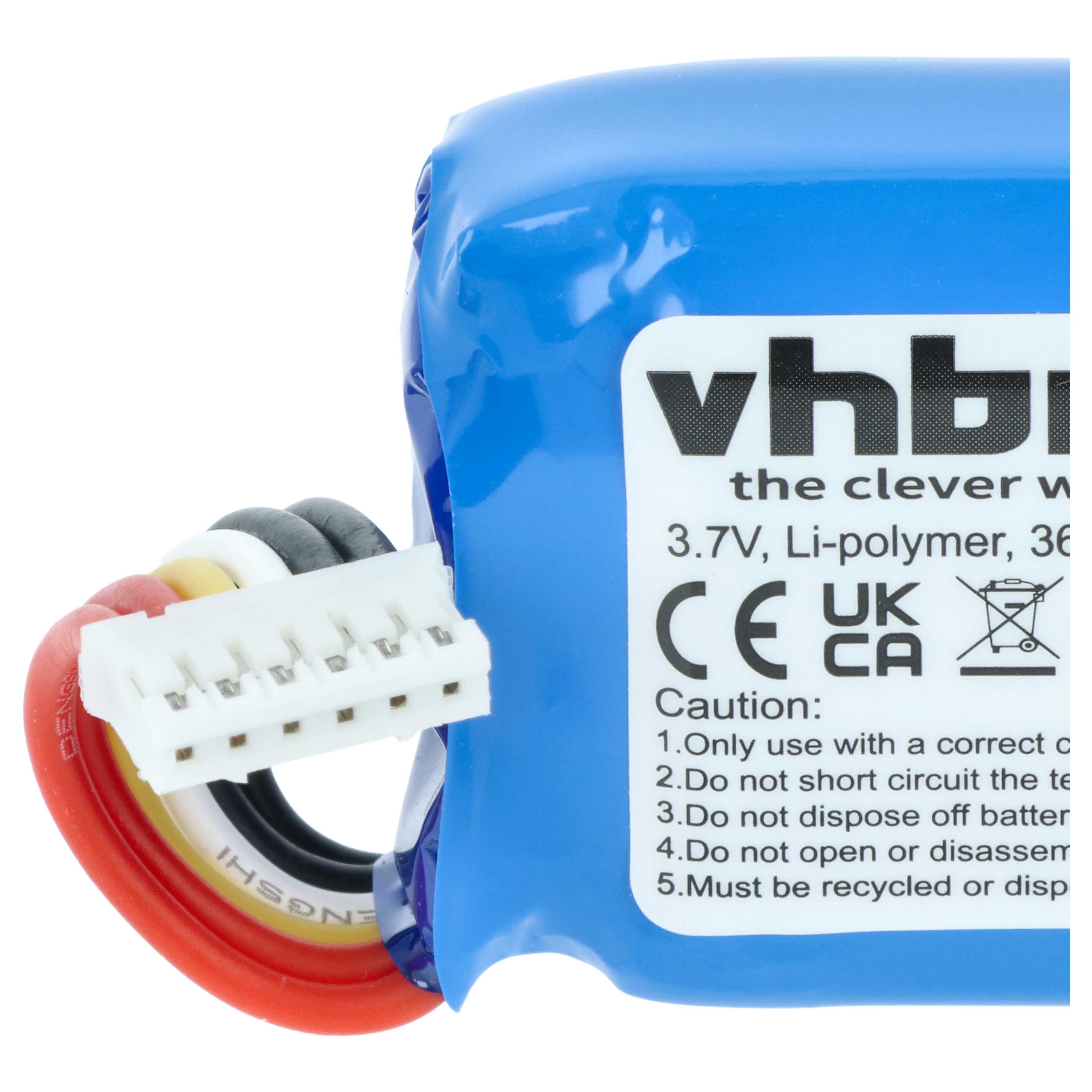 Batteria sostituisce JBL GSP103465 per altoparlanti - 3600mAh 3,7V Li-Poly