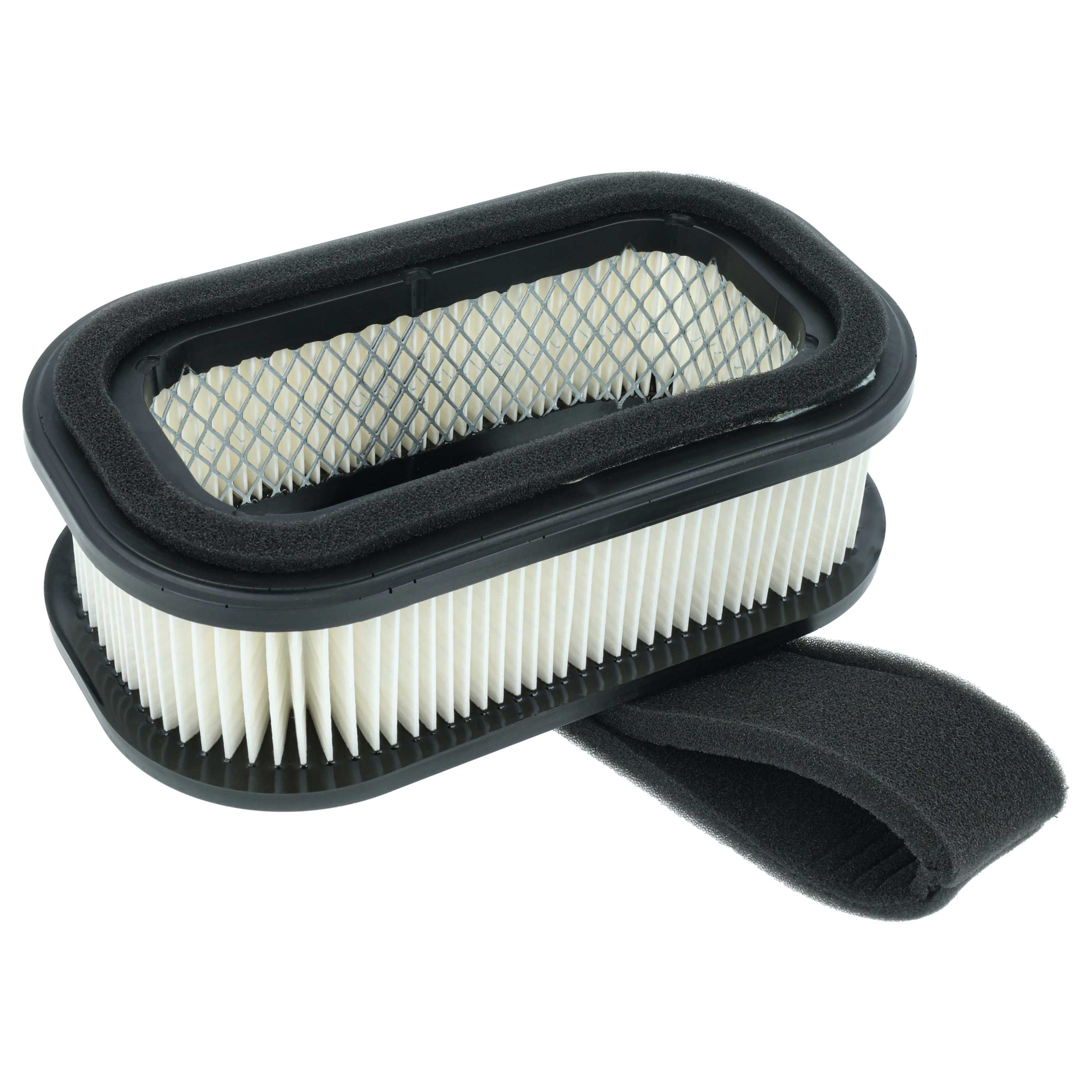 2x Filter replaces John Deere MIU11376, M117254 for Kawasaki Lawn Tractor etc. - 1x pre-filter, 1x air filter