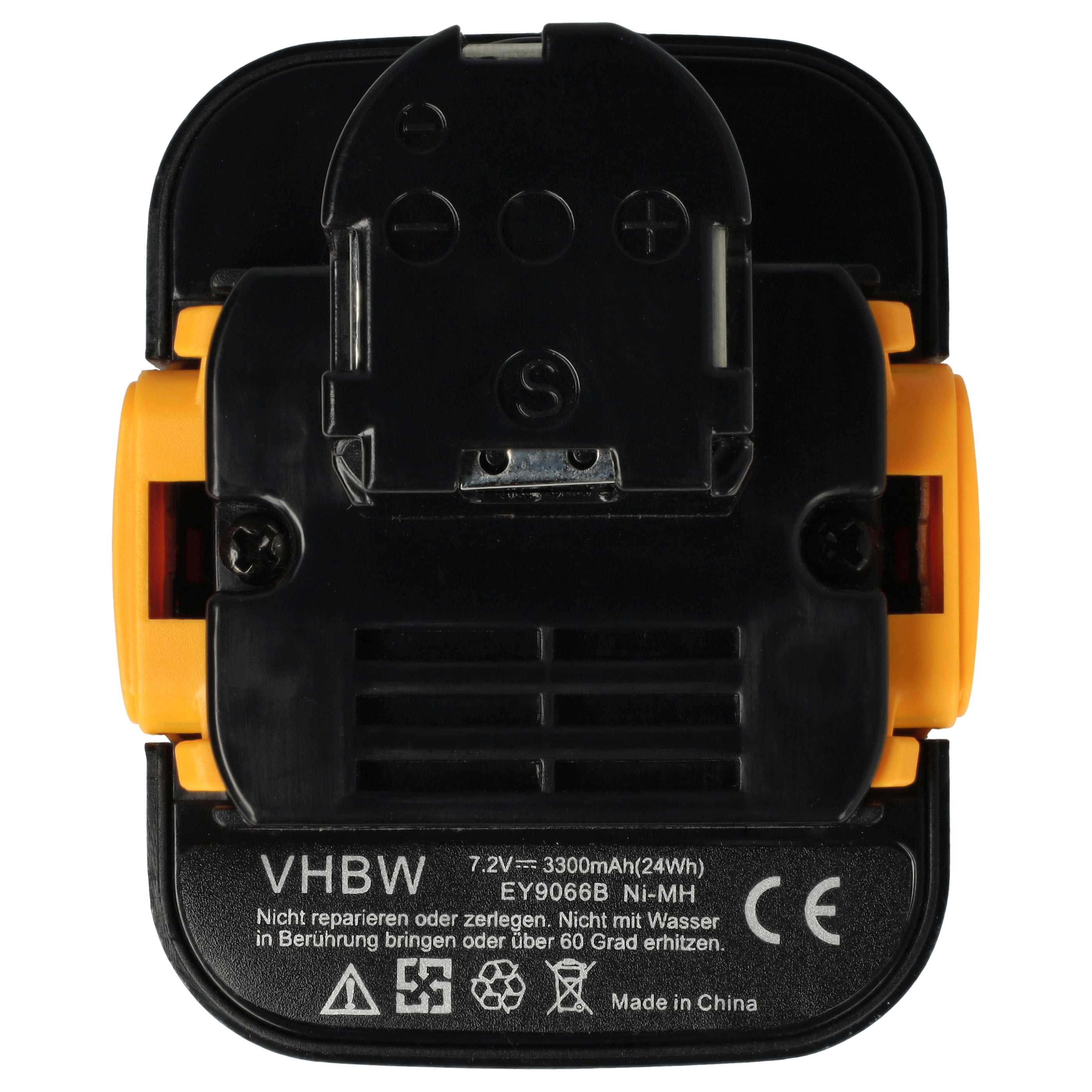 Battery replaces Panasonic BCP-EY9065, EY9065, EY9066B, EY9166 Electric Power Tool - 3300 mAh, 7.2 V, NiMH