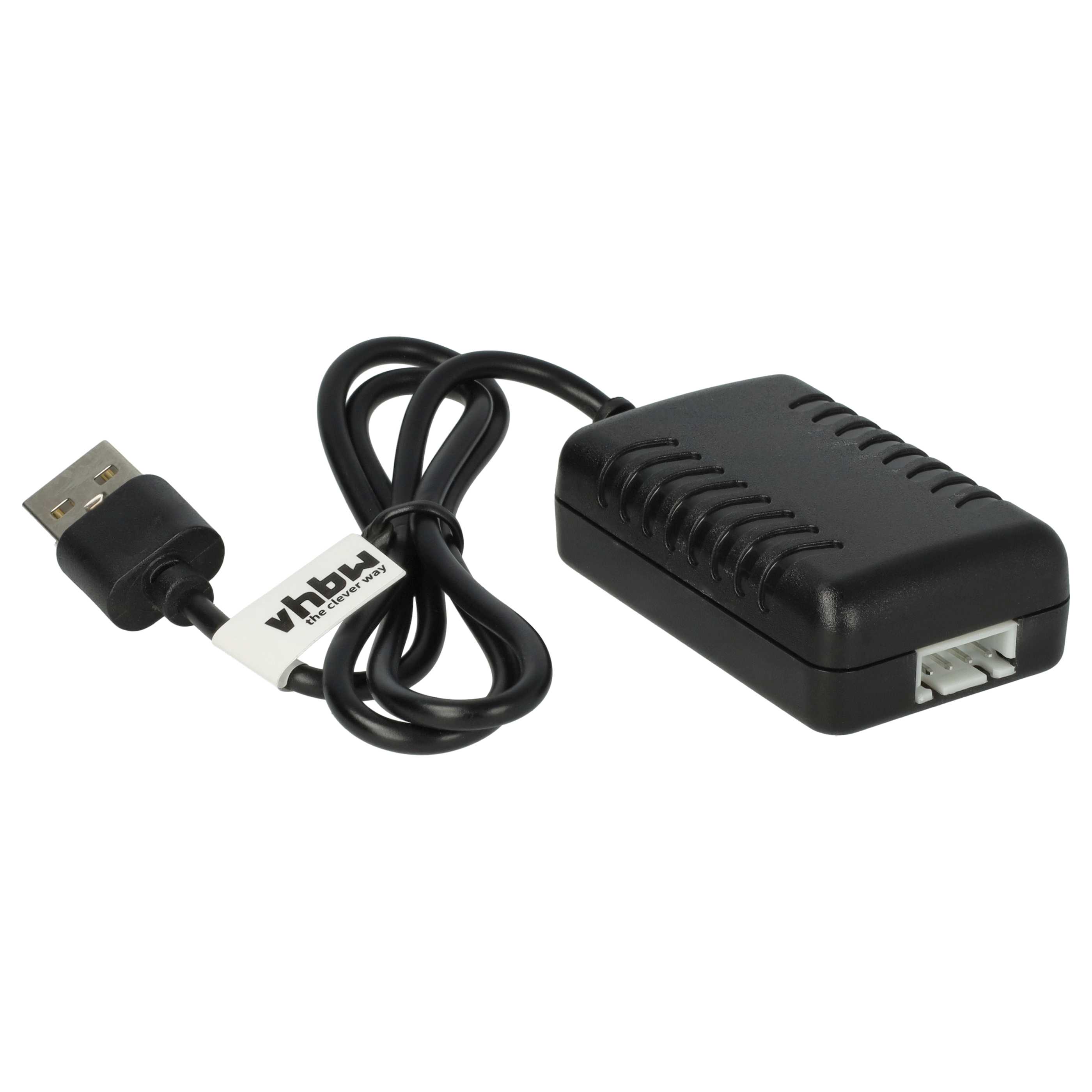 USB Charging Cable suitable for RC Batteries with JST-XH 4P Connector, RC Model Making Battery Packs - 55 cm 1