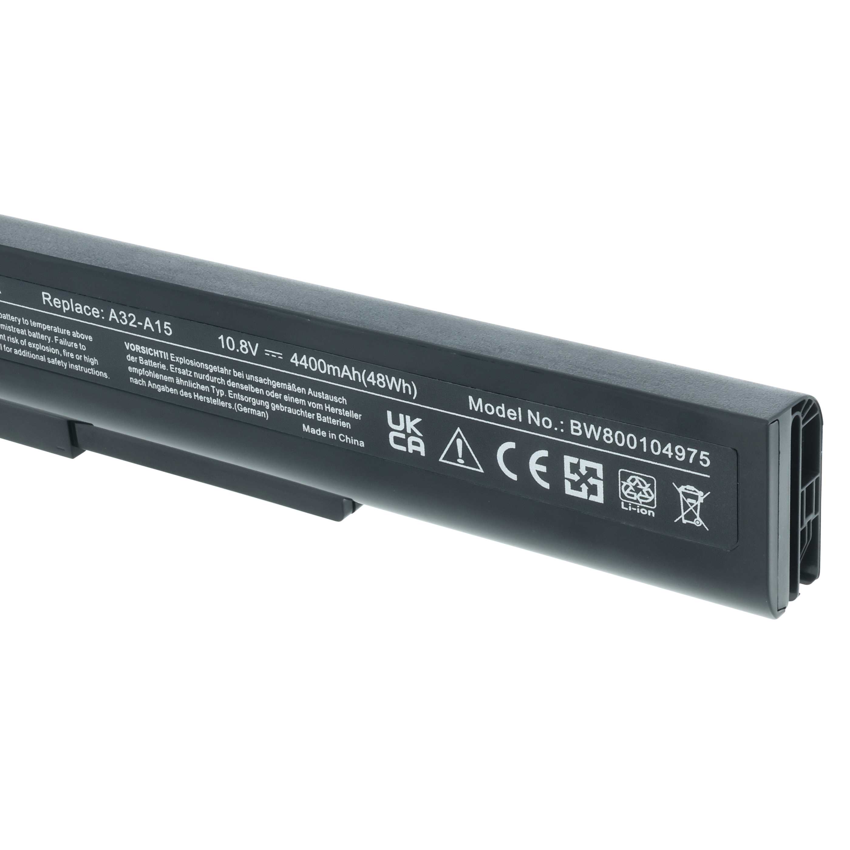 Akumulator do laptopa zamiennik Medion A42-H36, A32-A15, A41-A15, A42-A15 - 4400 mAh 10,8 V Li-Ion, czarny